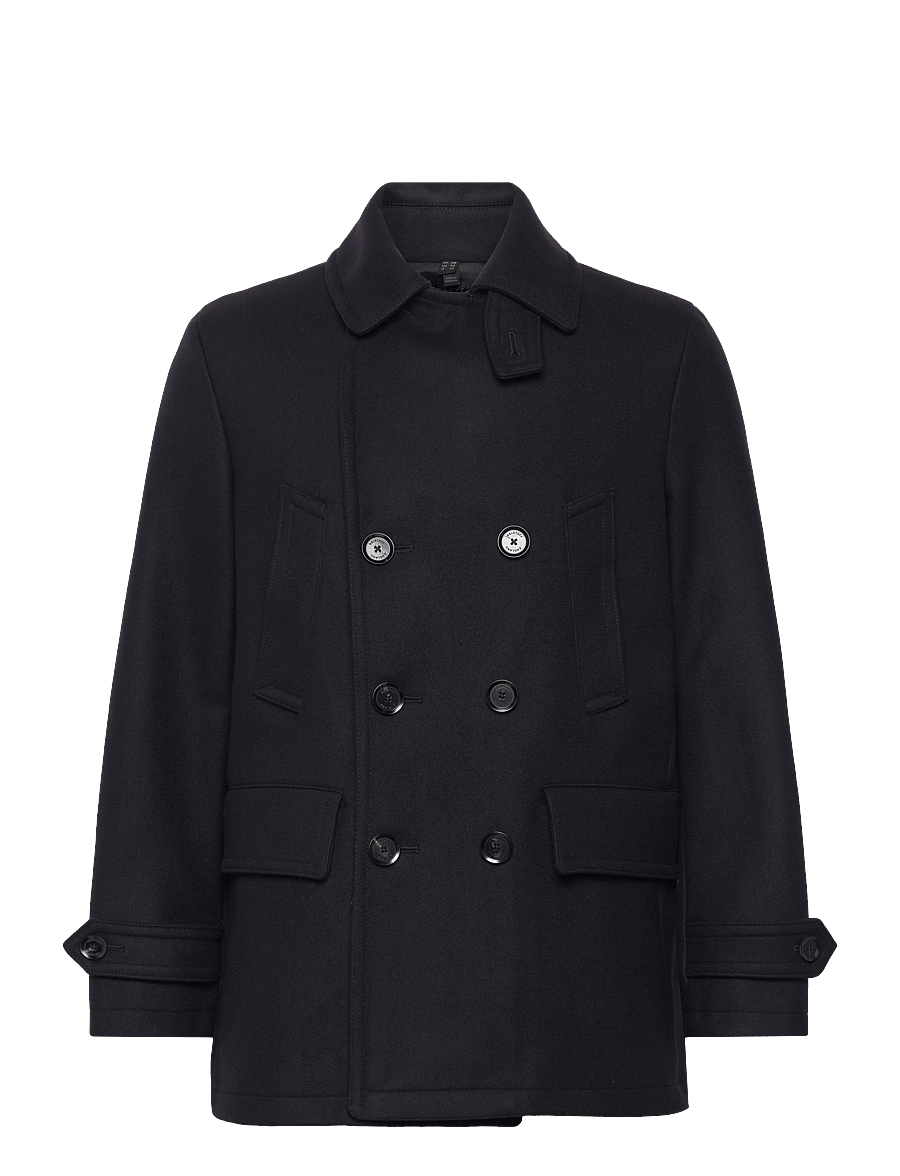 Belstaff - MILFORD PEACOAT Ink Blue - wollmäntel - ink blue - 2