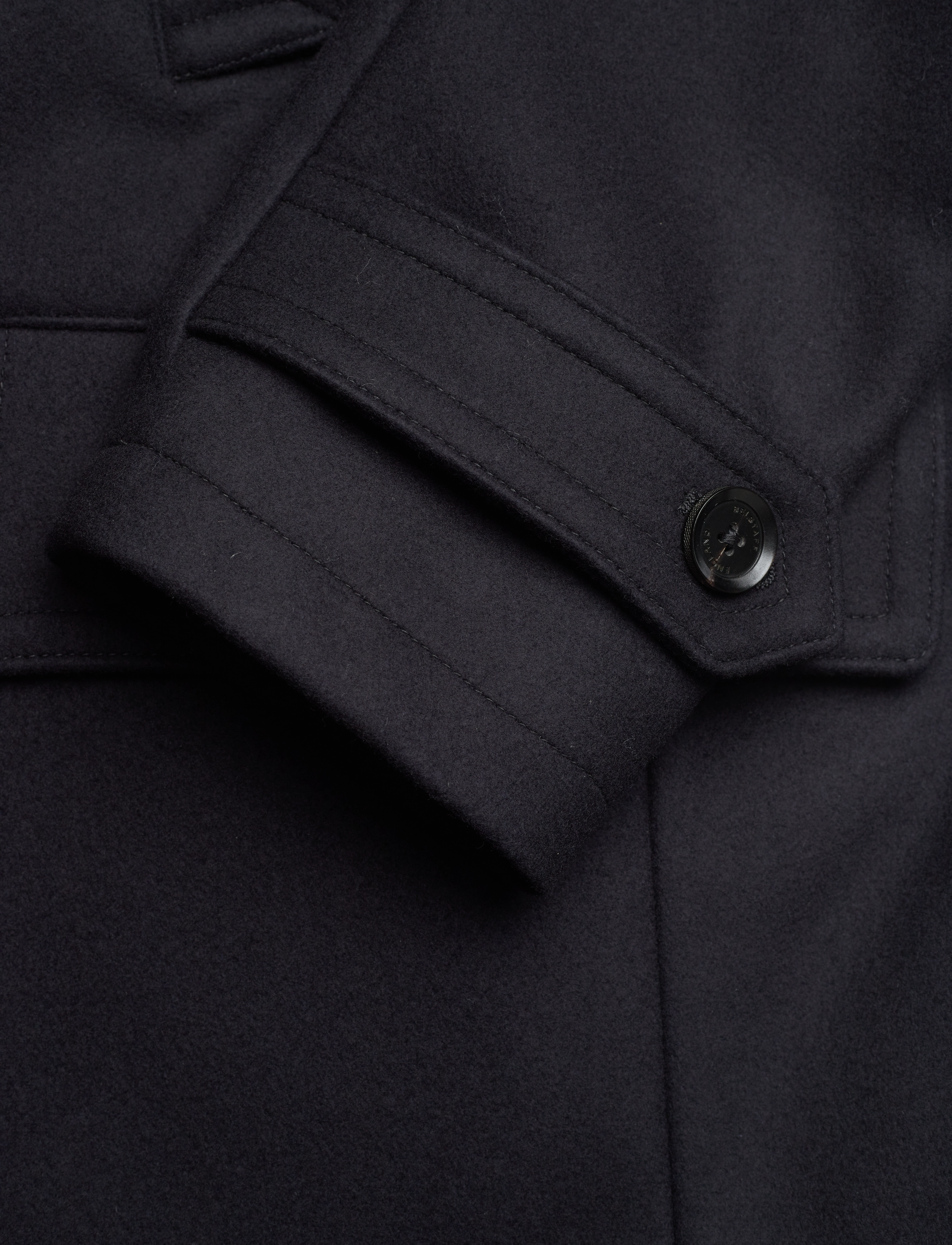 Belstaff - MILFORD PEACOAT Ink Blue - wollmäntel - ink blue - 4