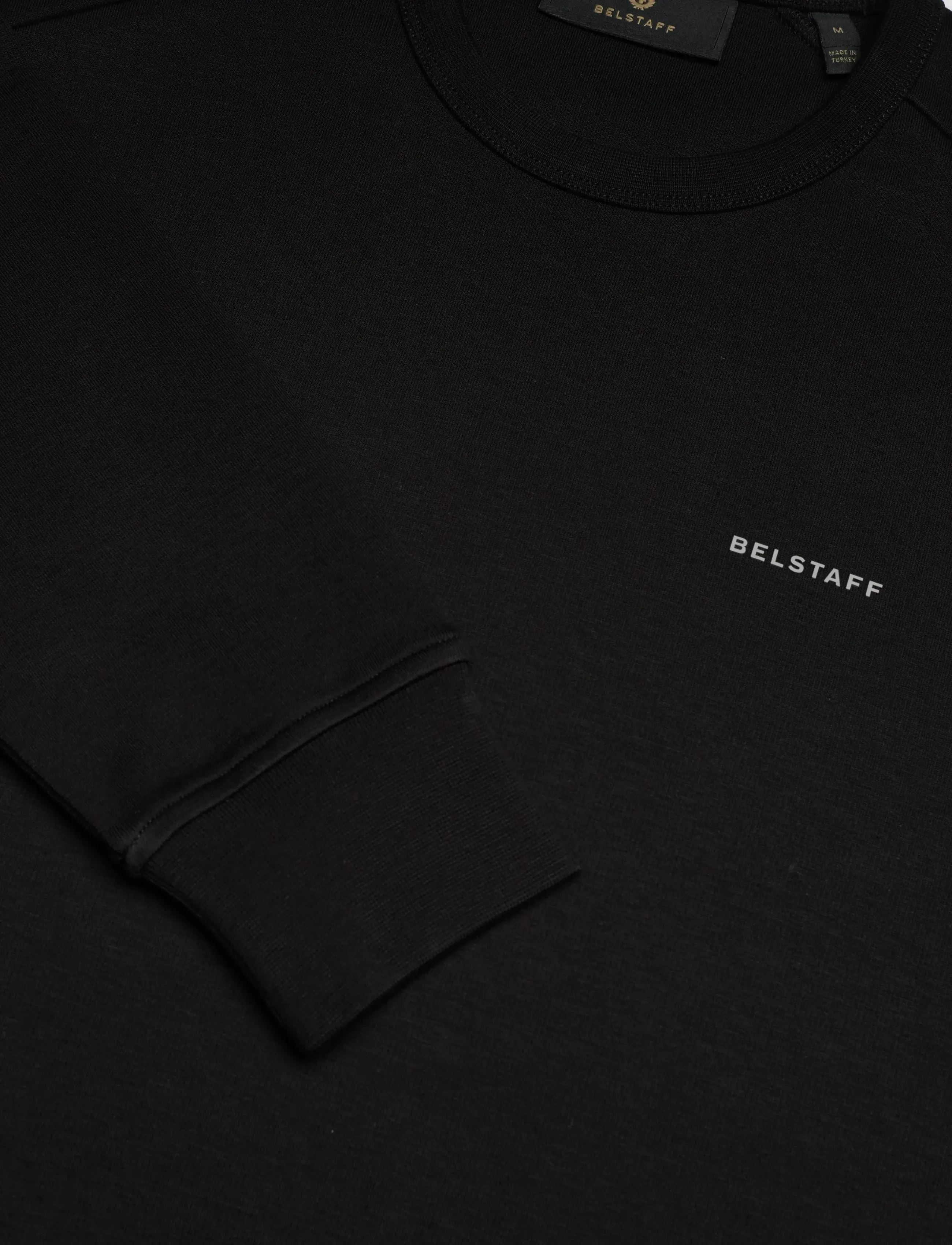 Belstaff - ALLOY CREWNECK SWEATSHIRT - sweatshirts - black - 2