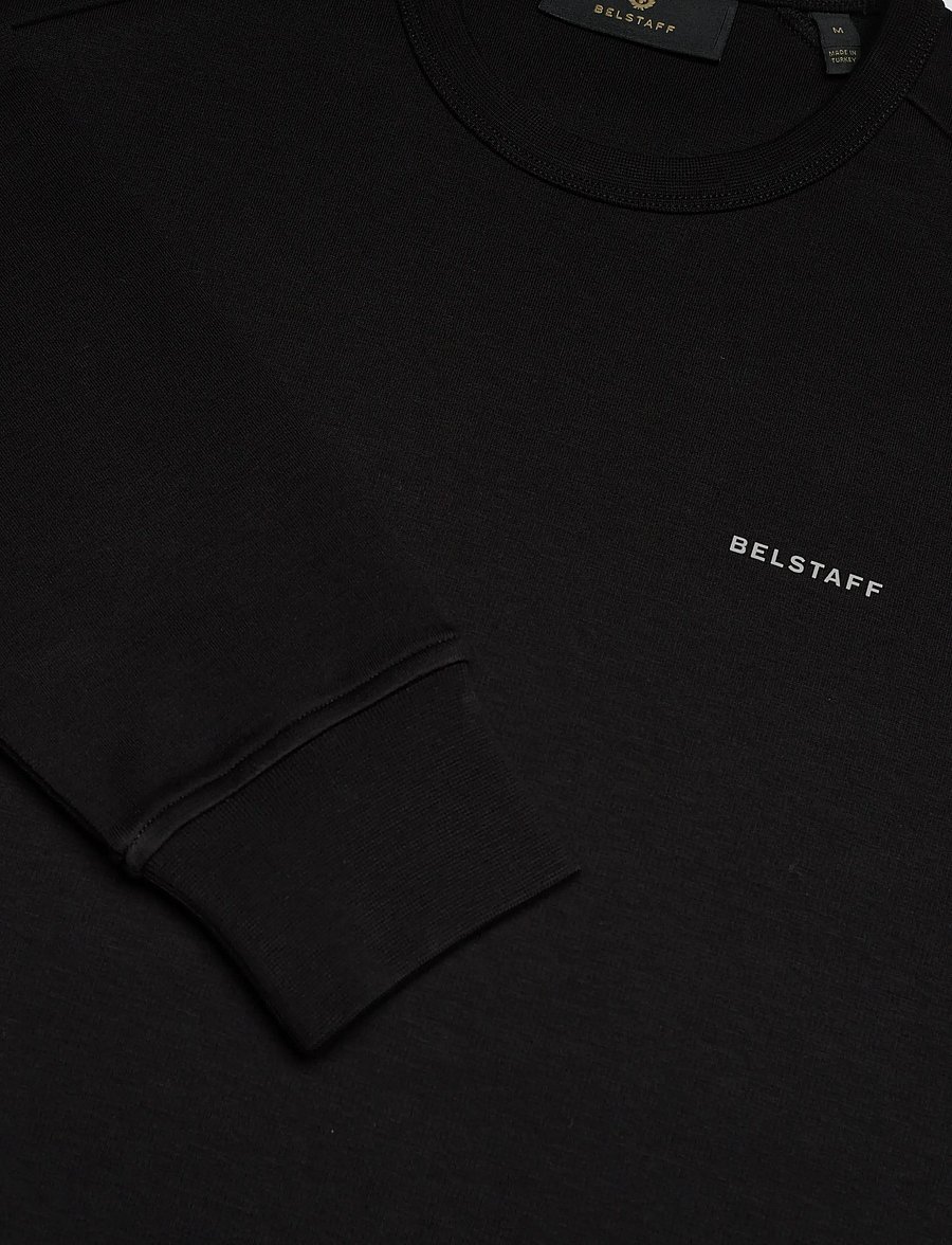 Belstaff - ALLOY CREWNECK SWEATSHIRT - sweatshirts - black - 2