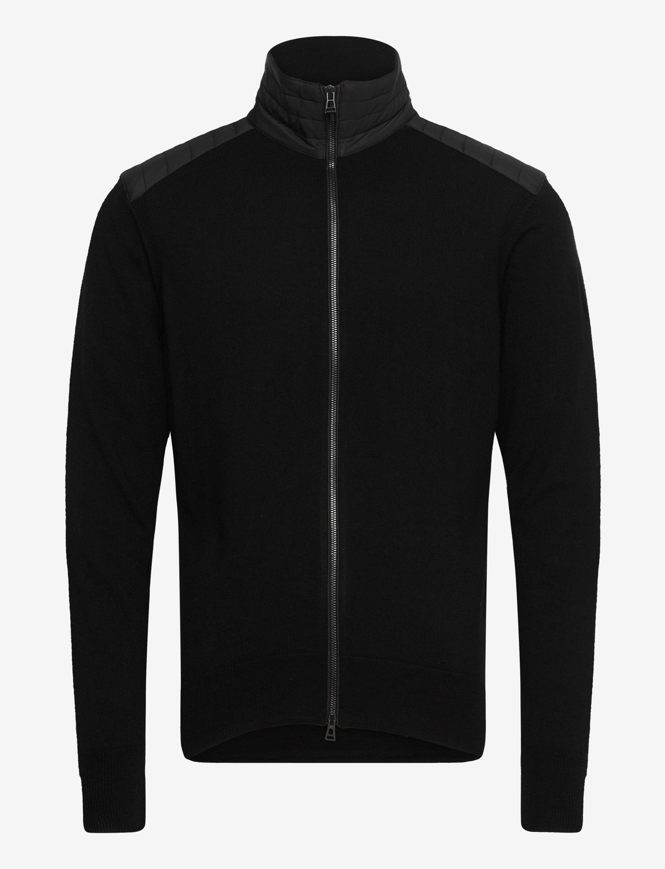 Belstaff - KELBY ZIP CARDIGAN - full zip tröjor - black - 0