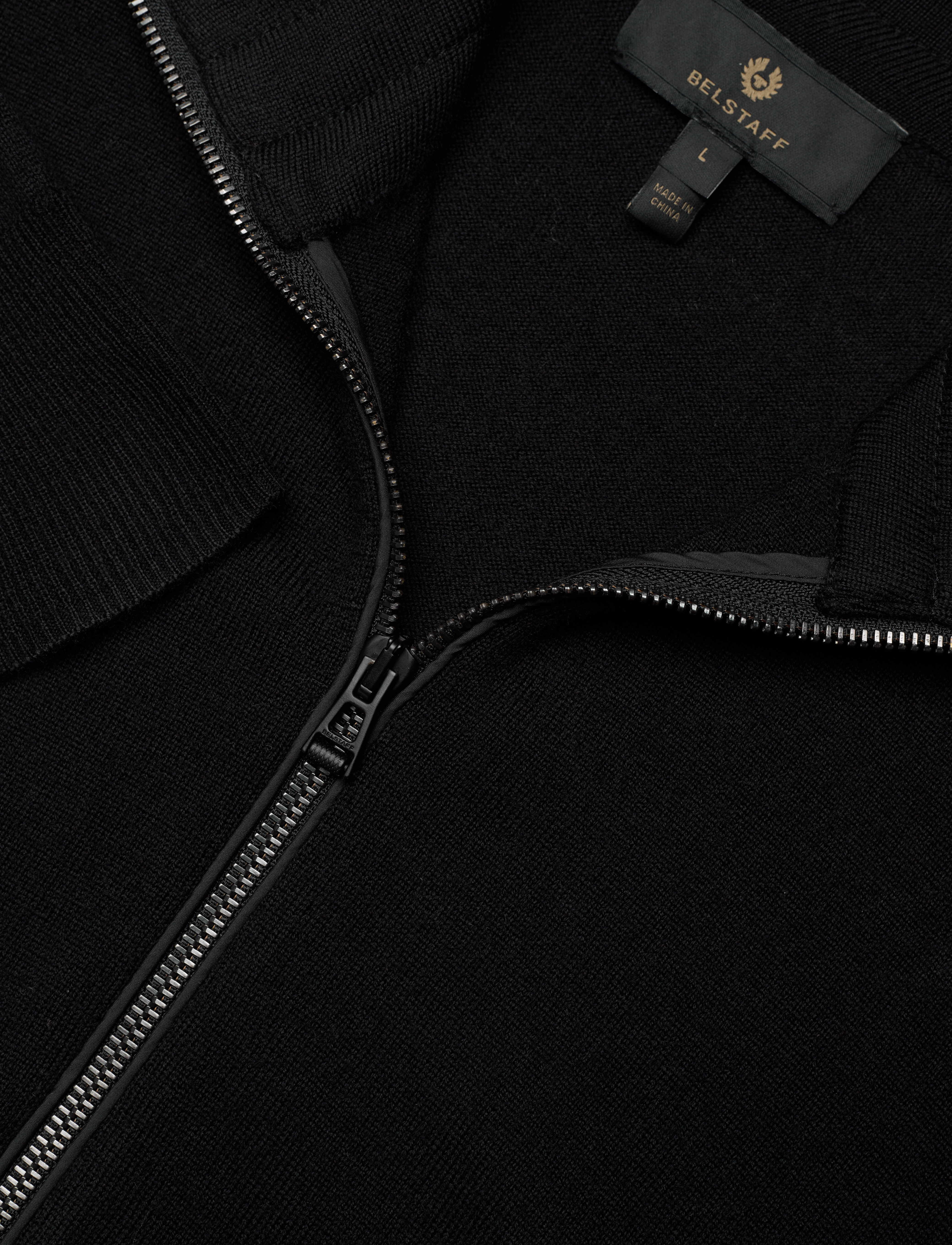 Belstaff - KELBY ZIP CARDIGAN Black - black - 2
