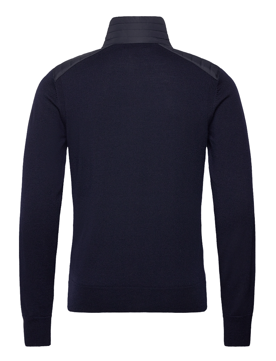 Belstaff - KILMINGTON QUARTER ZIP JUMPER Dark Ink - half zip-trøjer - dark ink - 2