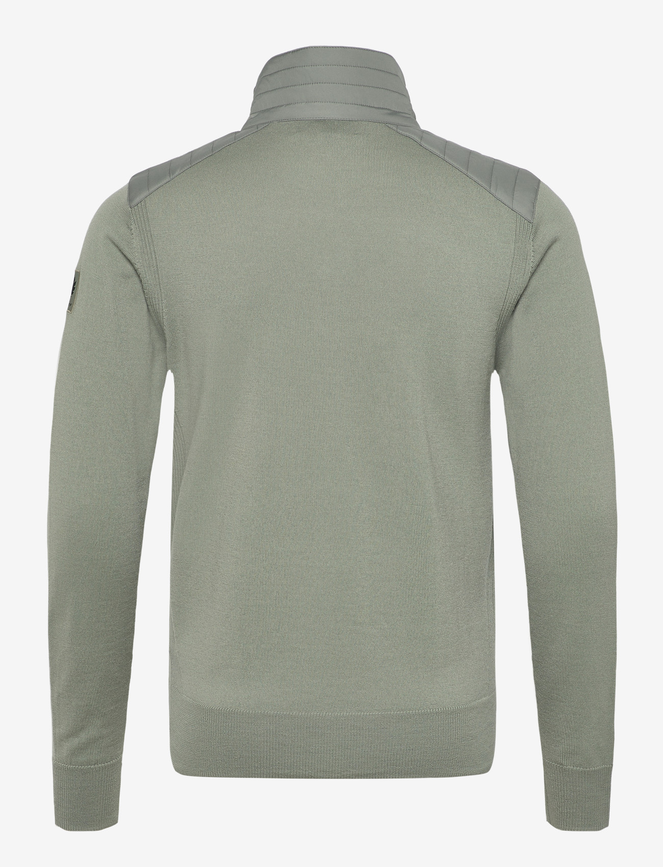 Belstaff - KILMINGTON QUARTER ZIP JUMPER Dark Ink - half zip-trøjer - lichen - 2