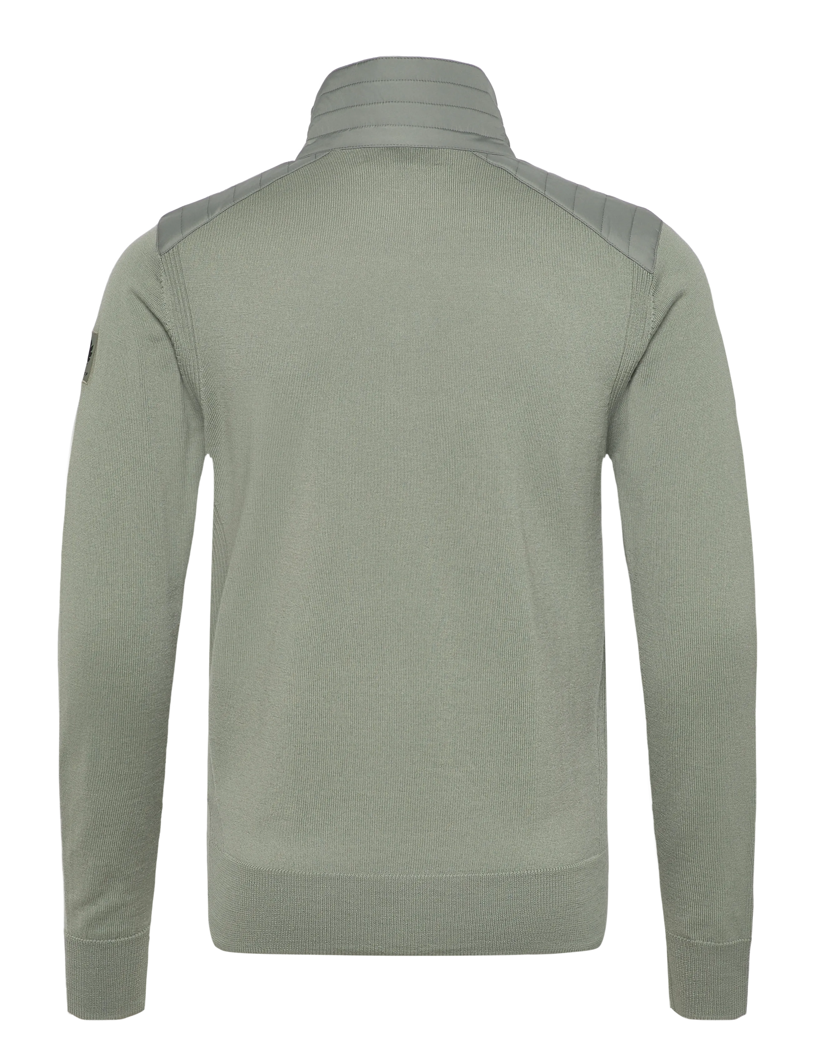 Belstaff - KILMINGTON QUARTER ZIP JUMPER Dark Ink - half zip - lichen - 2