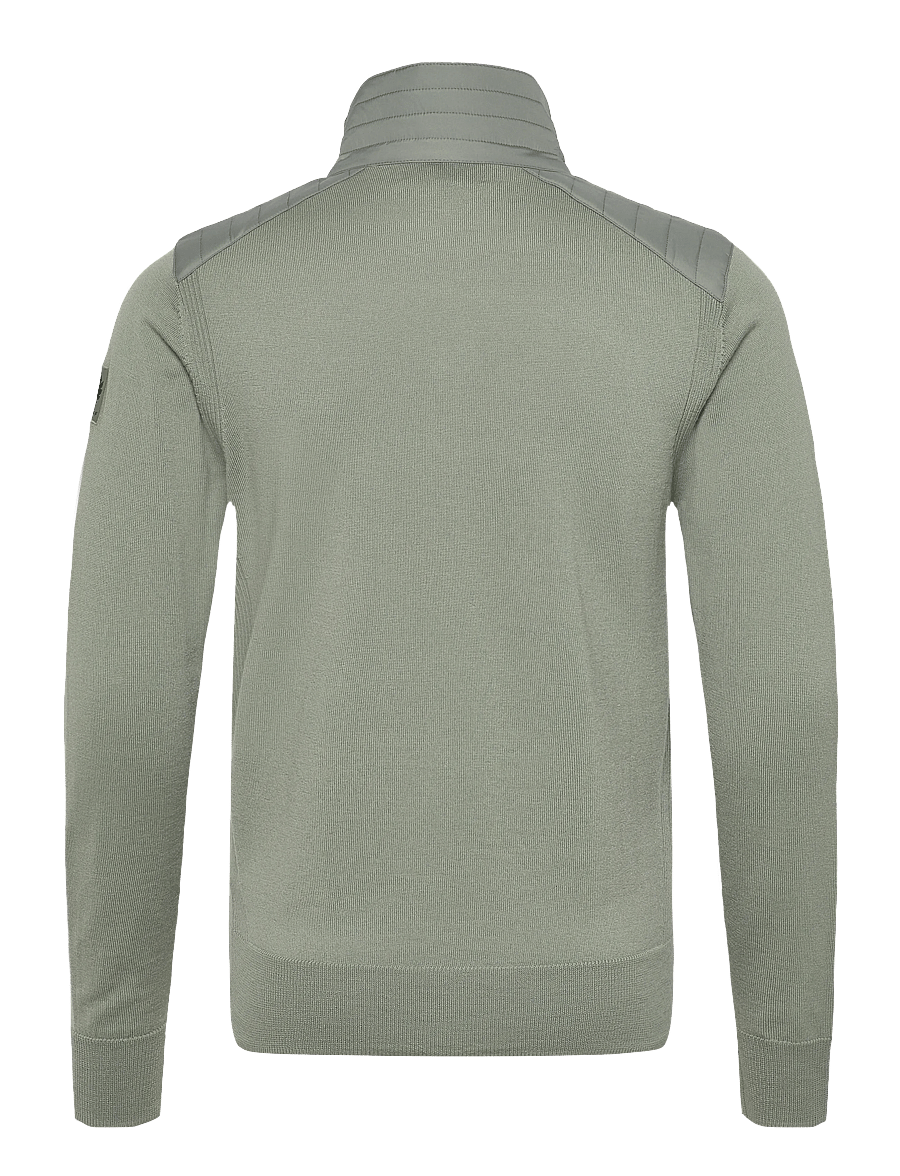 Belstaff - KILMINGTON QUARTER ZIP JUMPER Dark Ink - tõmblukk-kaelusega dressipluusid - lichen - 2