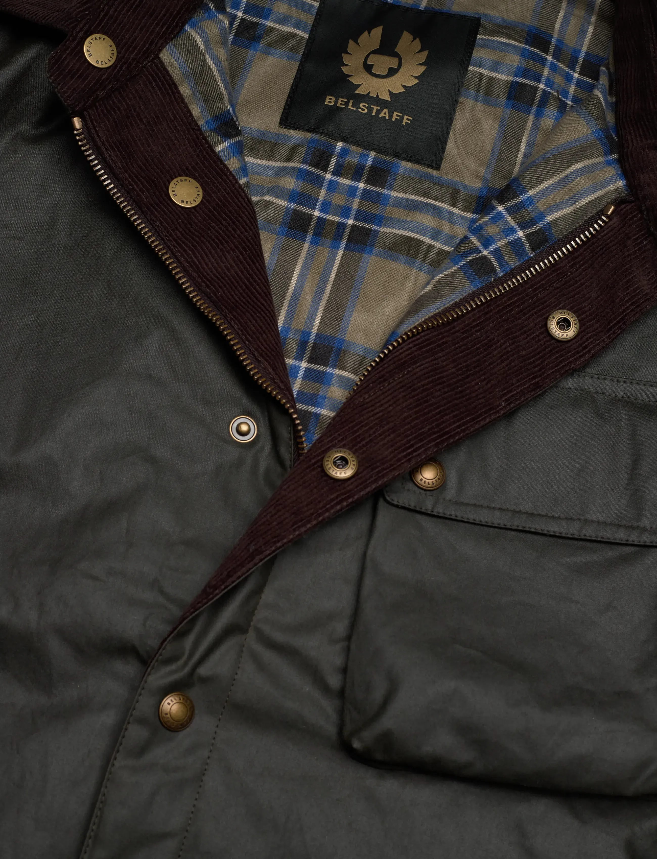 Belstaff - GROUND JACKET Faded Olive - herbstjacken - faded olive - 2