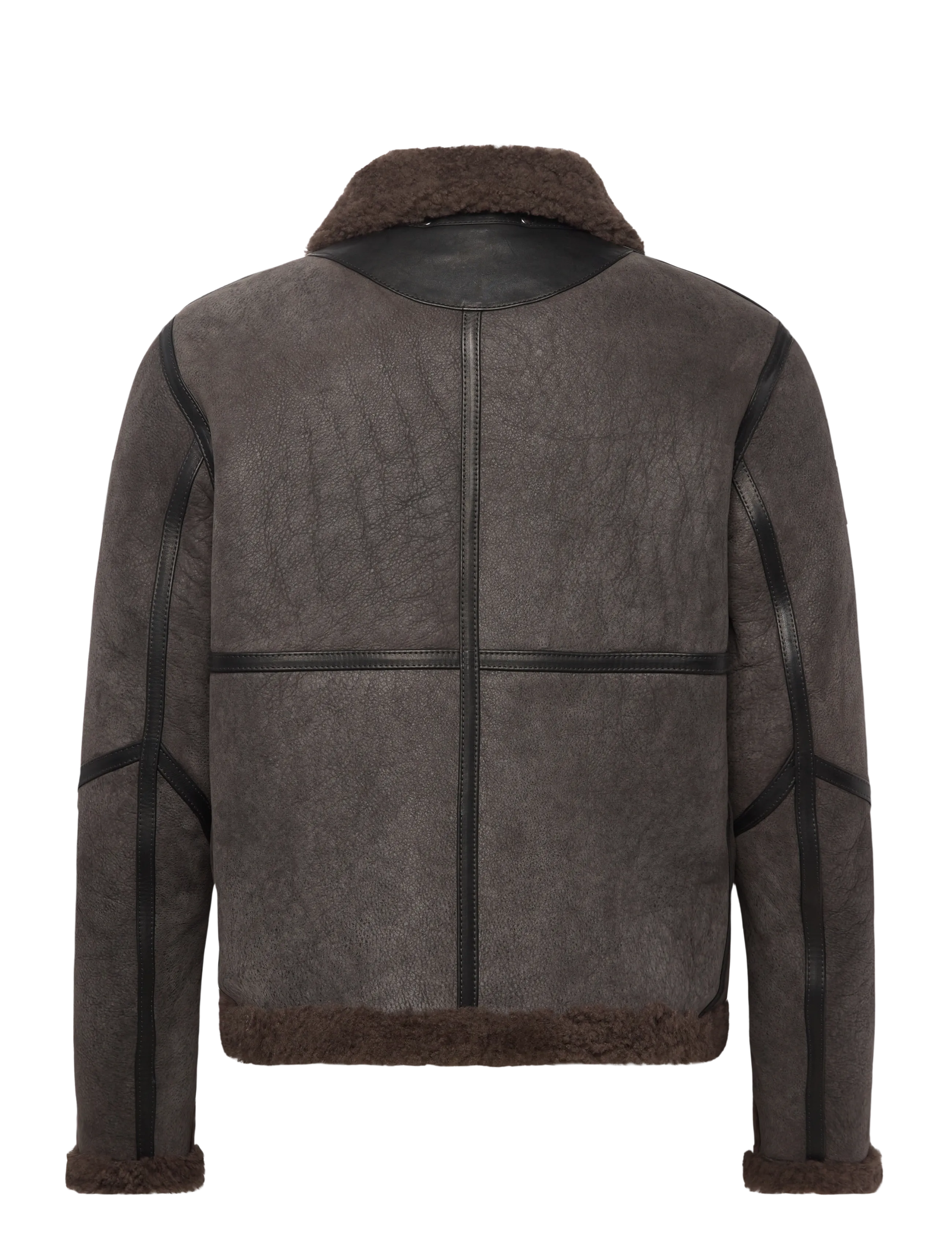 Belstaff - WINTERBROOK JACKET Tornado Grey / Major Brown - tornado grey / major brown - 1