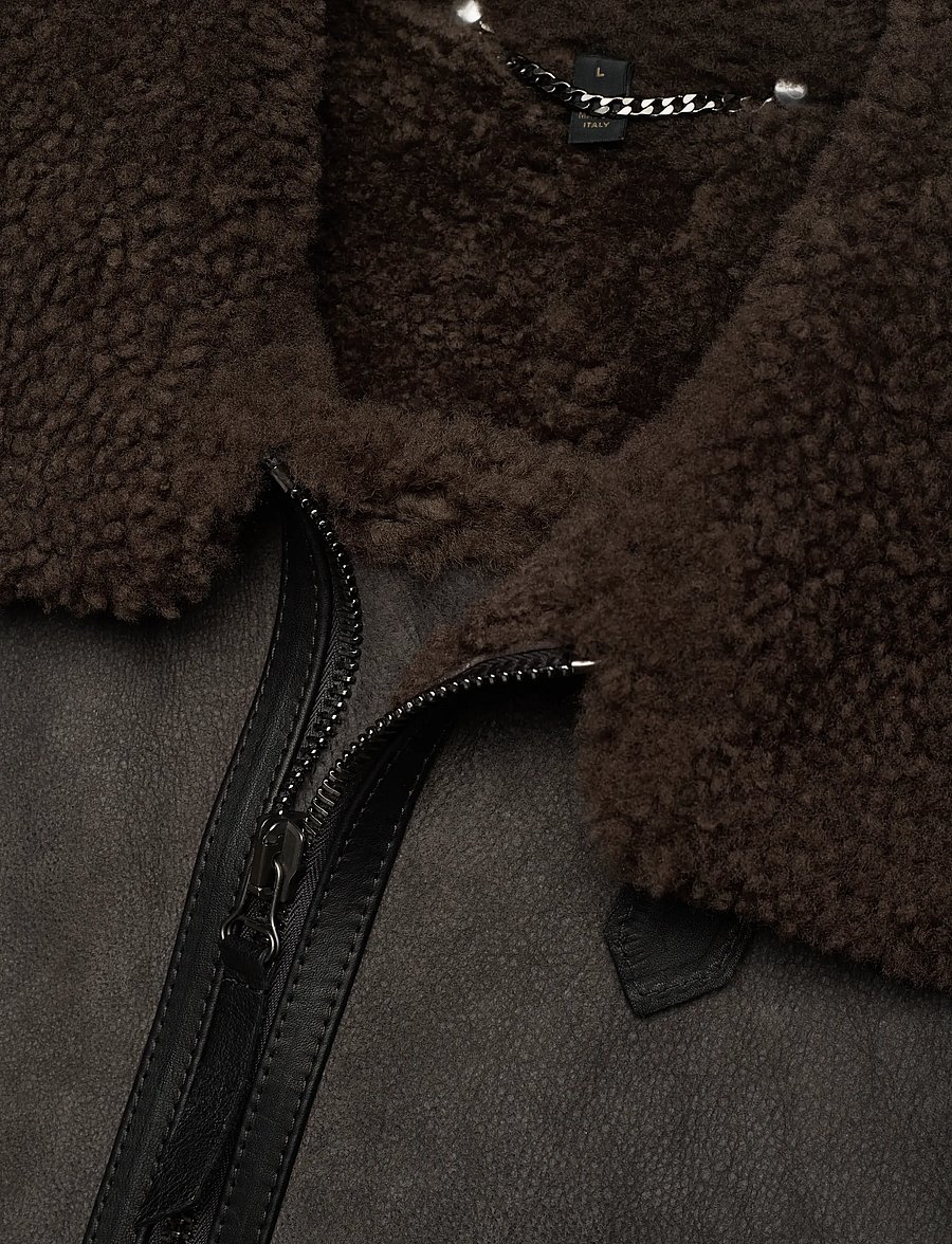 Belstaff - WINTERBROOK JACKET Tornado Grey / Major Brown - tornado grey / major brown - 3
