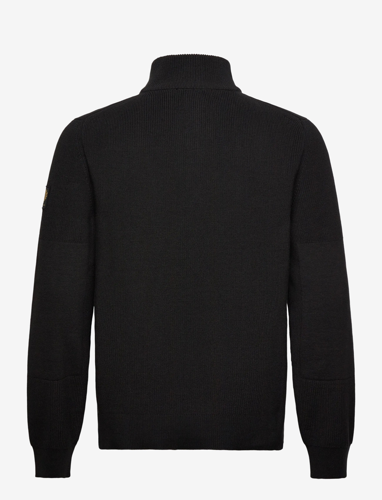 Belstaff - COMMANDER QUARTER ZIP JUMPER - half zip-tröjor - black - 1