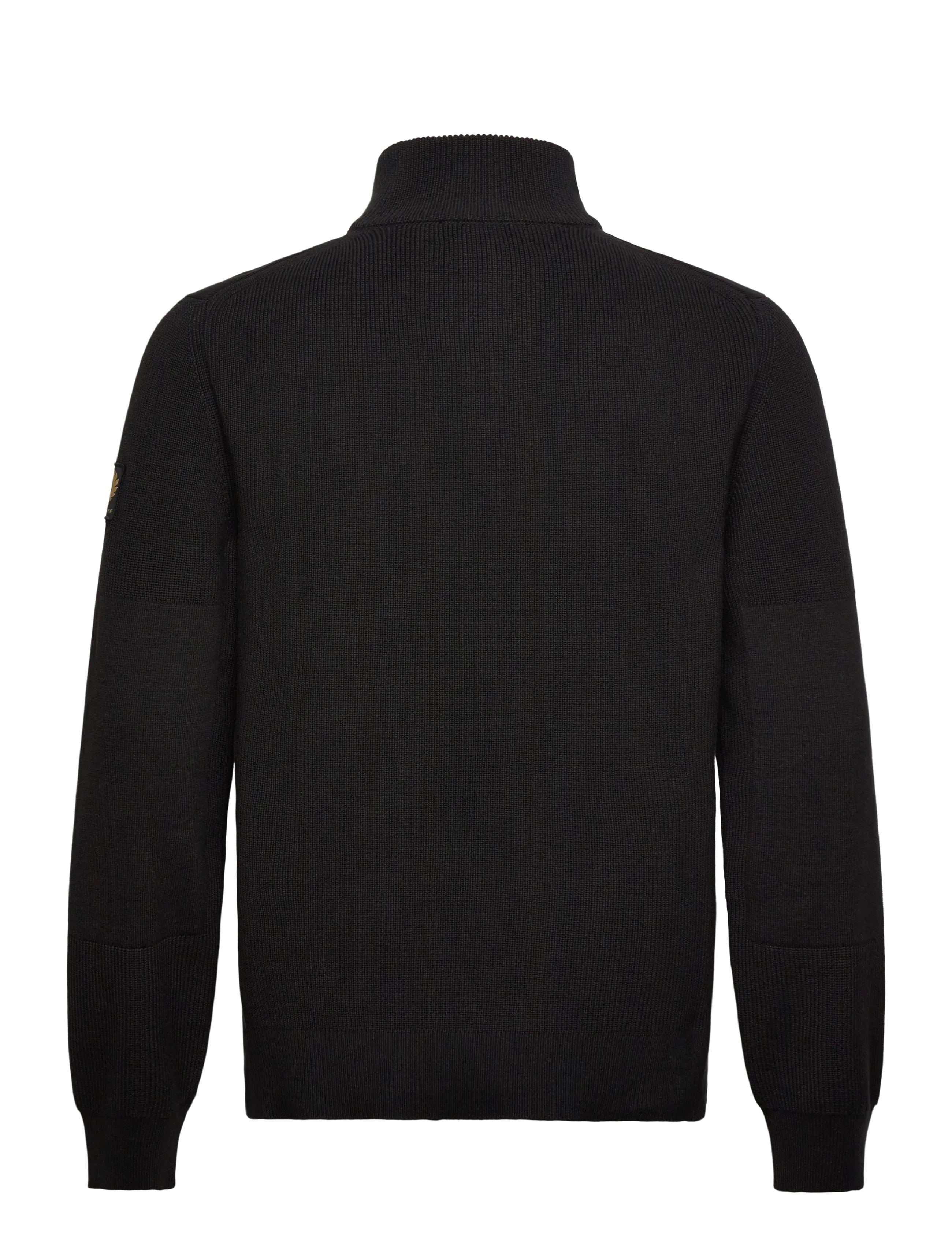 Belstaff - COMMANDER QUARTER ZIP JUMPER Silver Birch - mænd - black - 1