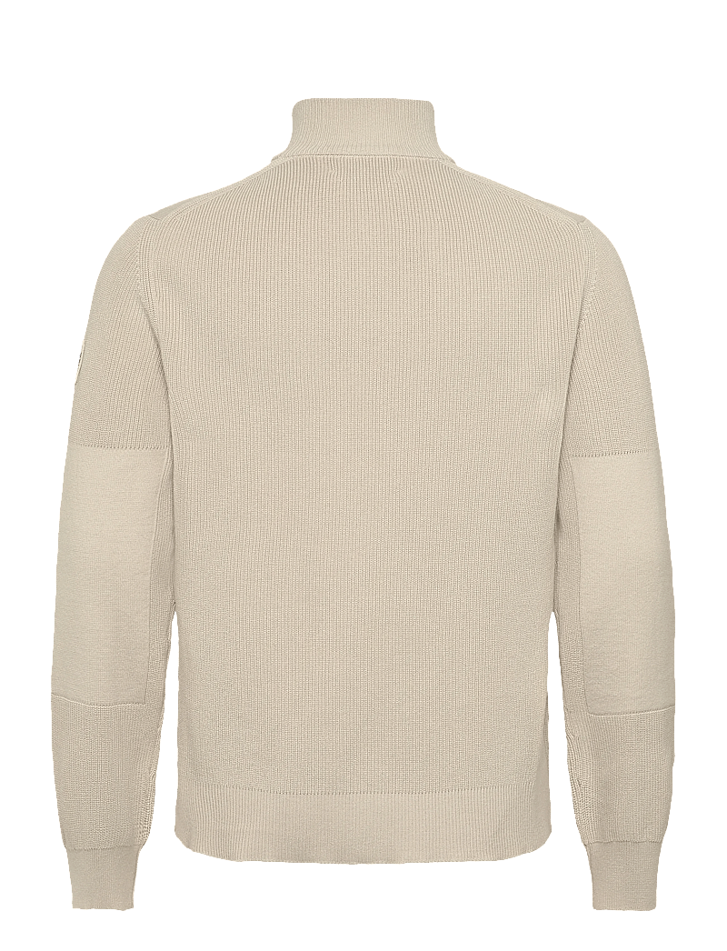 Belstaff - COMMANDER QUARTER ZIP JUMPER Silver Birch - truien met halve rits - silver birch - 2