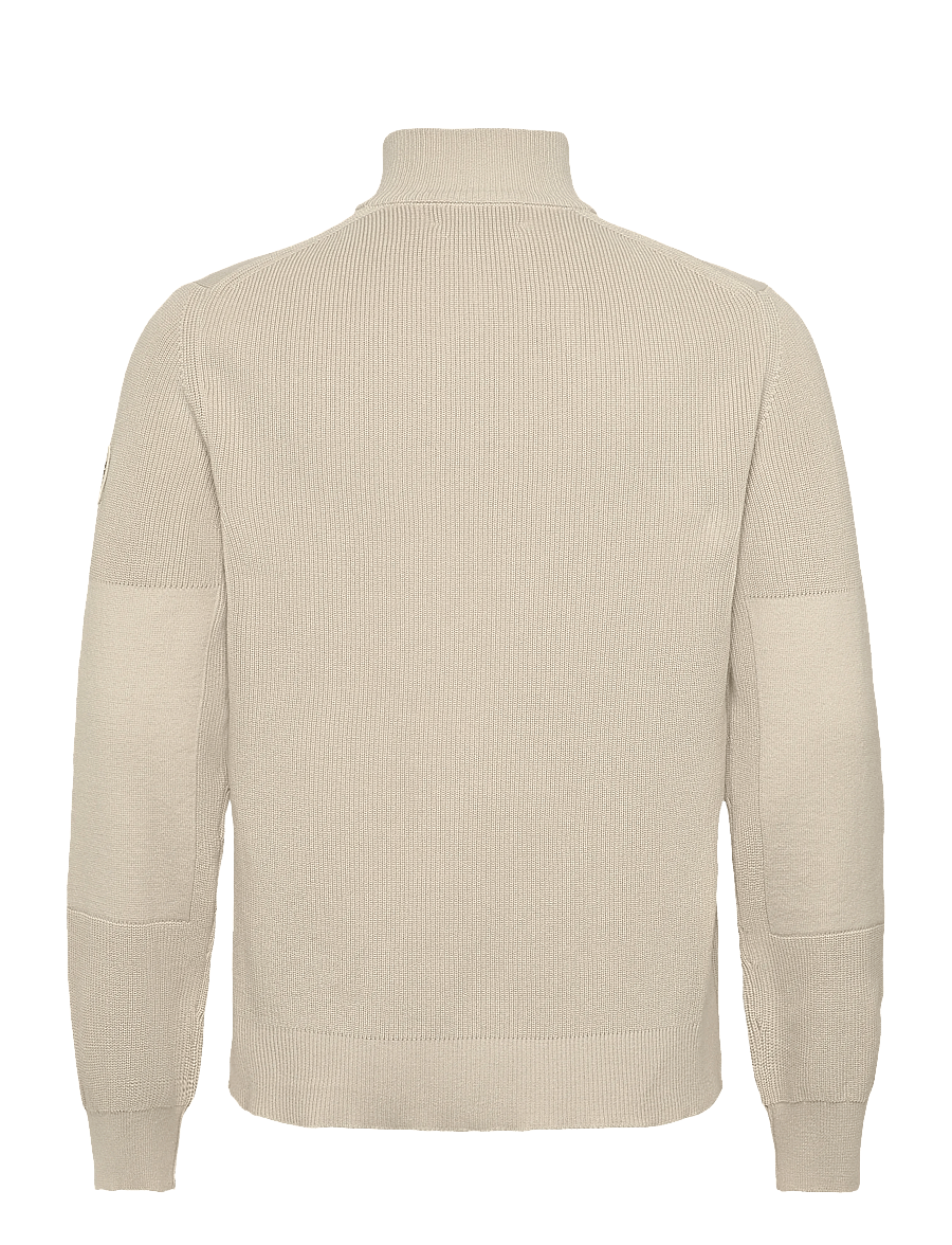 Belstaff - COMMANDER QUARTER ZIP JUMPER Silver Birch - half zip-tröjor - silver birch - 2