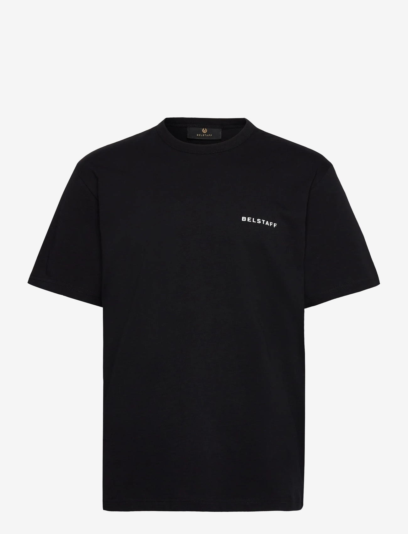 Belstaff - BORDER T-SHIRT White - kortärmade t-shirts - black - 0