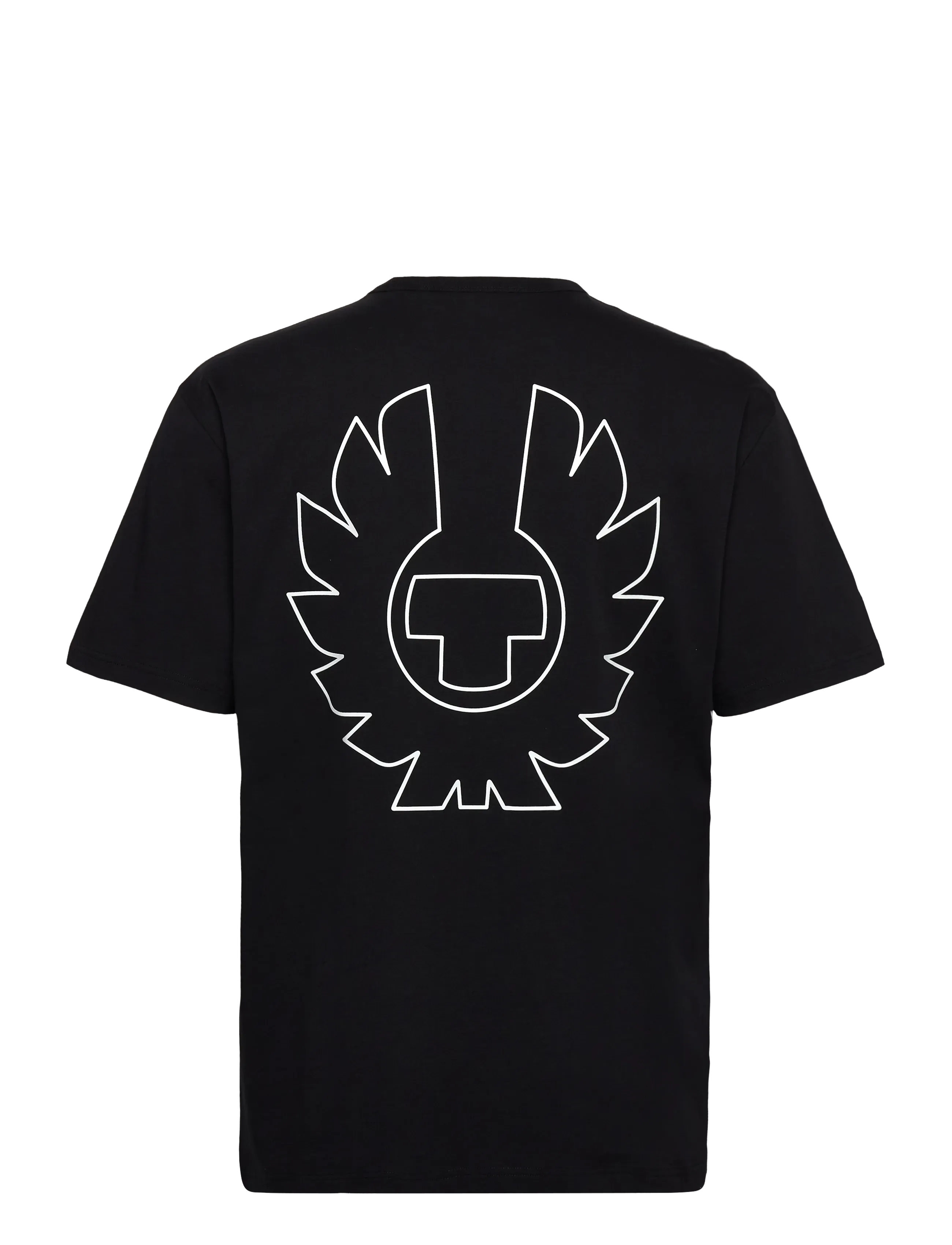 Belstaff - BORDER T-SHIRT Black - kortermede t-skjorter - black - 1