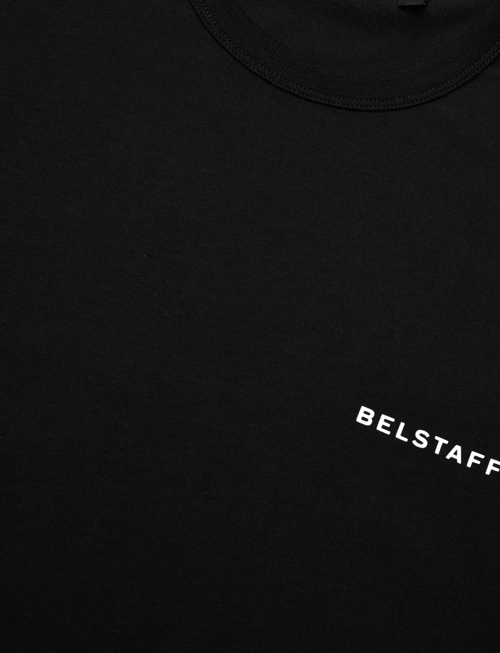 Belstaff - BORDER T-SHIRT White - t-shirts - black - 2