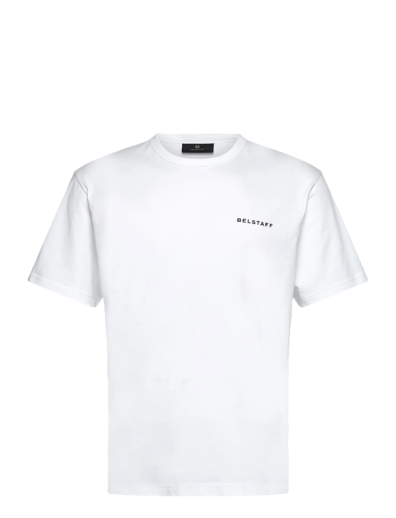 Belstaff - BORDER T-SHIRT White - kortærmede t-shirts - white - 0