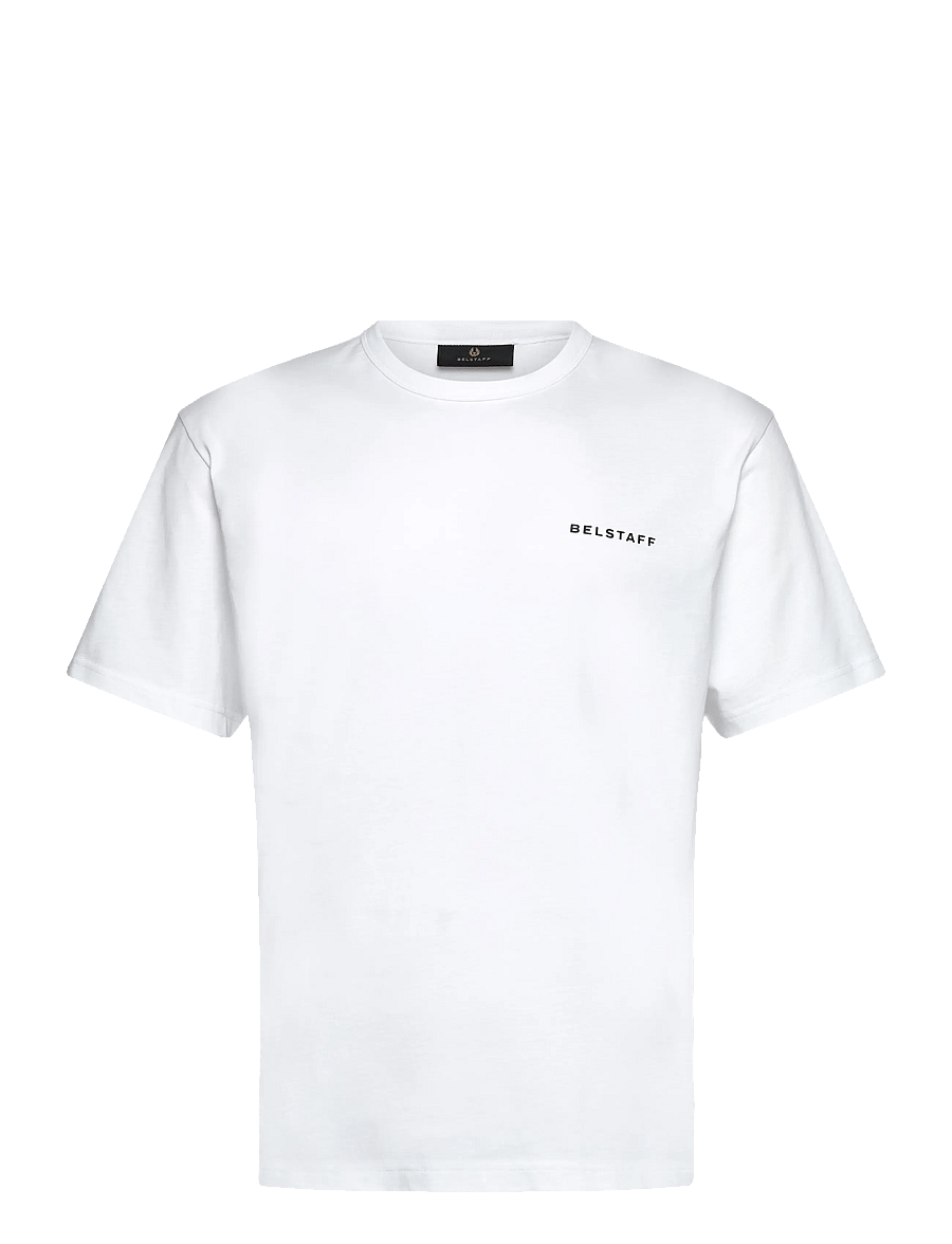 Belstaff - BORDER T-SHIRT White - lühikeste varrukatega t-särgid - white - 0