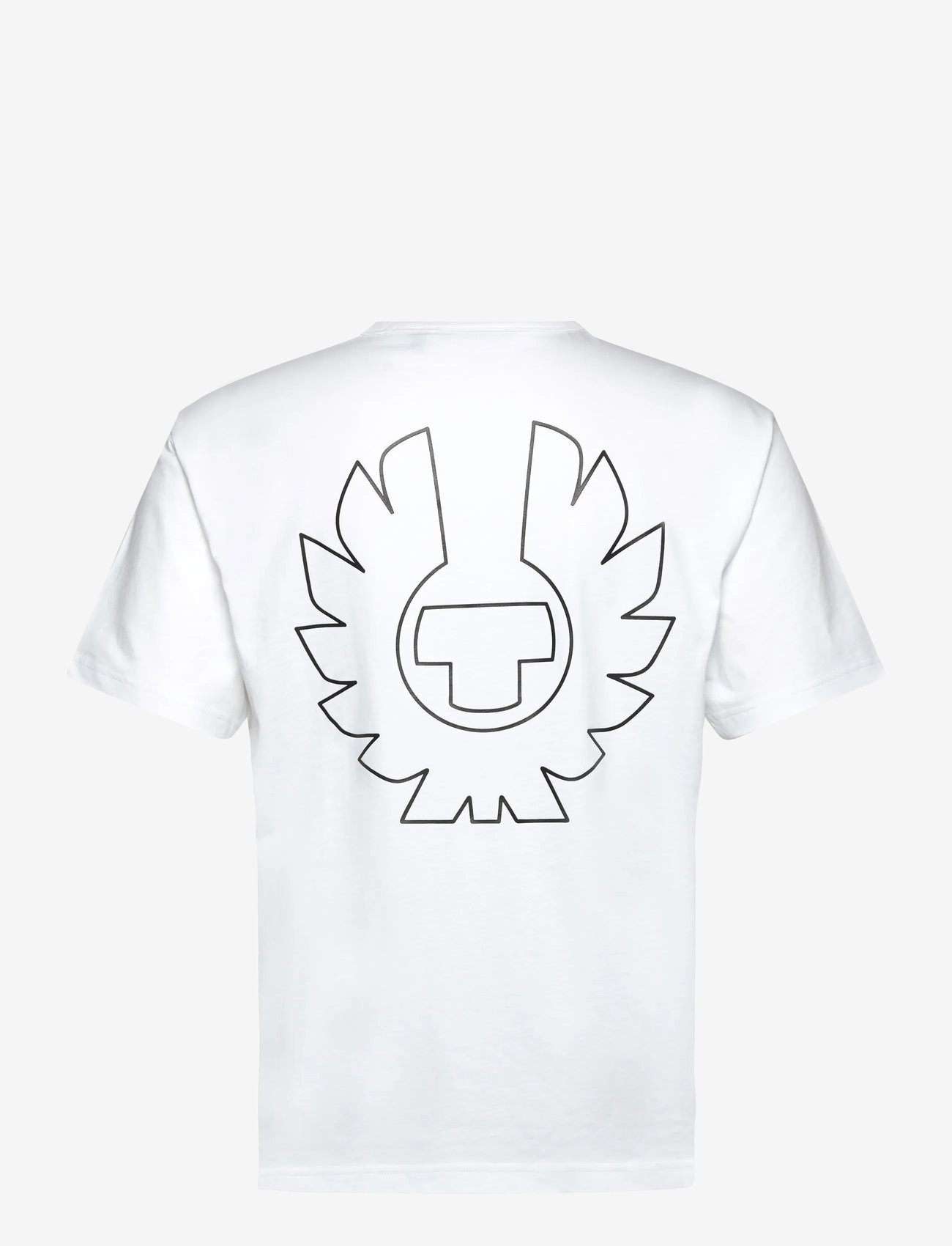 Belstaff - BORDER T-SHIRT White - kortærmede t-shirts - white - 1