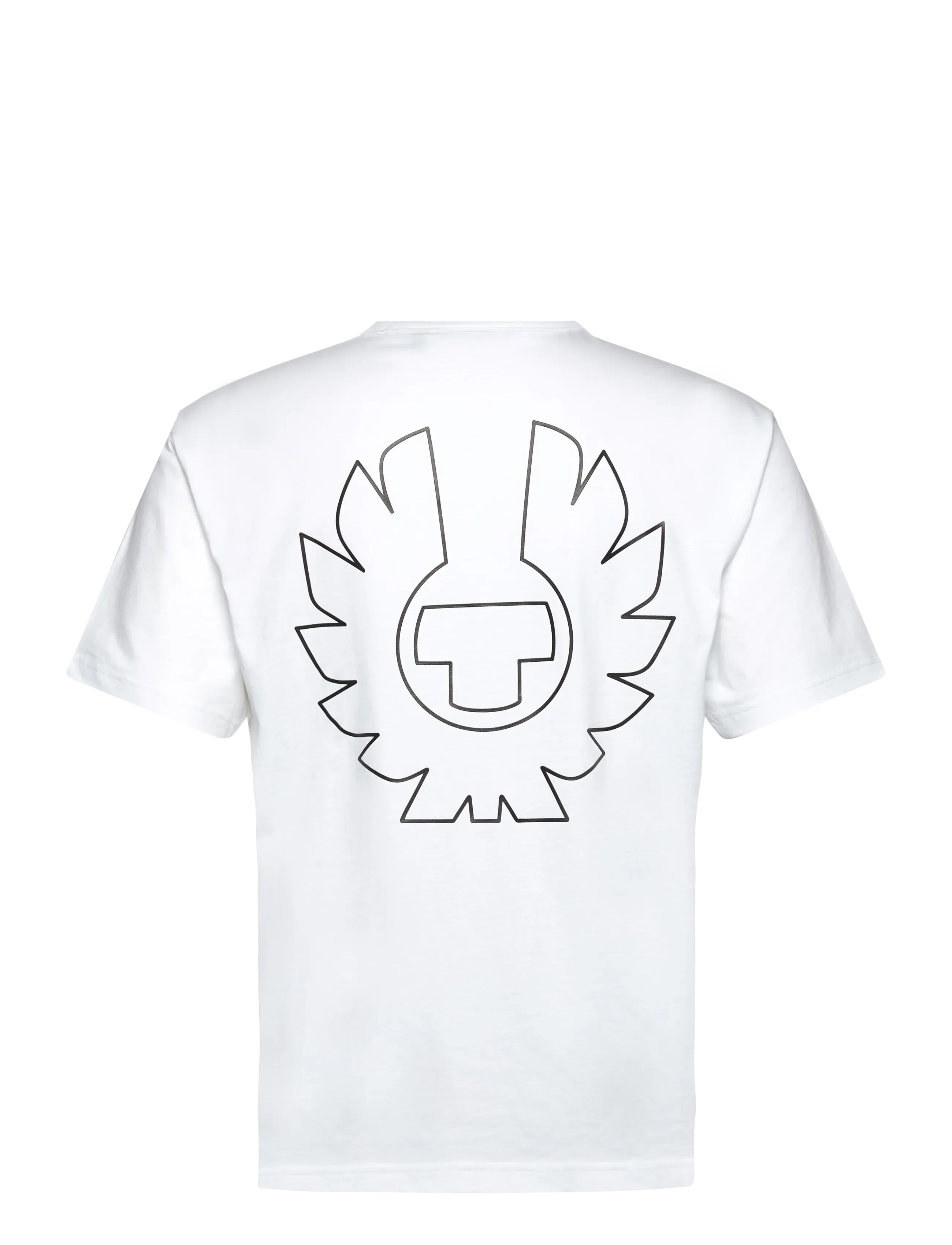 Belstaff - BORDER T-SHIRT Black - kortärmade t-shirts - white - 1