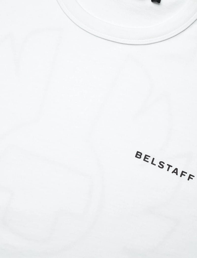 Belstaff - BORDER T-SHIRT White - kortærmede t-shirts - white - 2