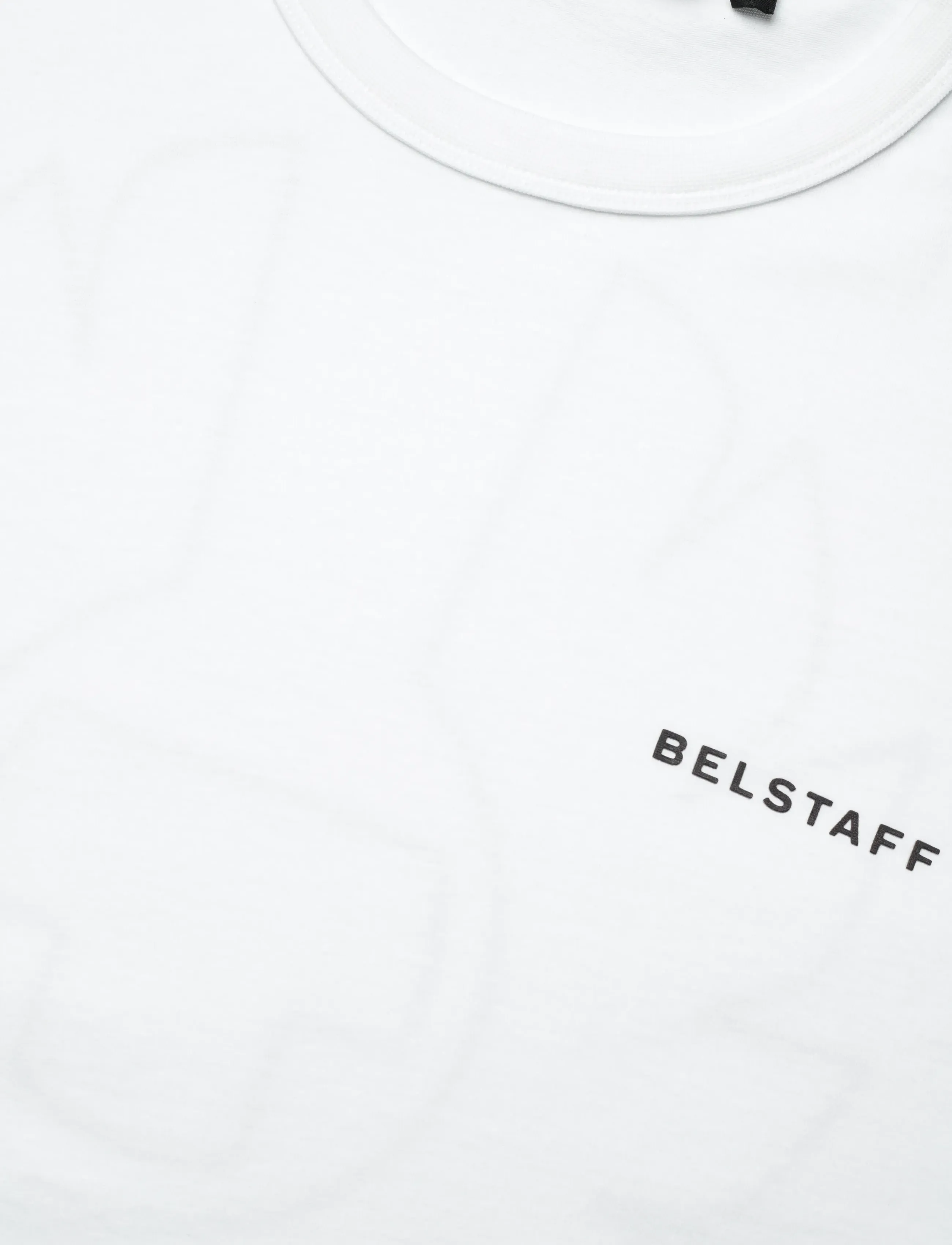 Belstaff - BORDER T-SHIRT Black - kortärmade t-shirts - white - 2