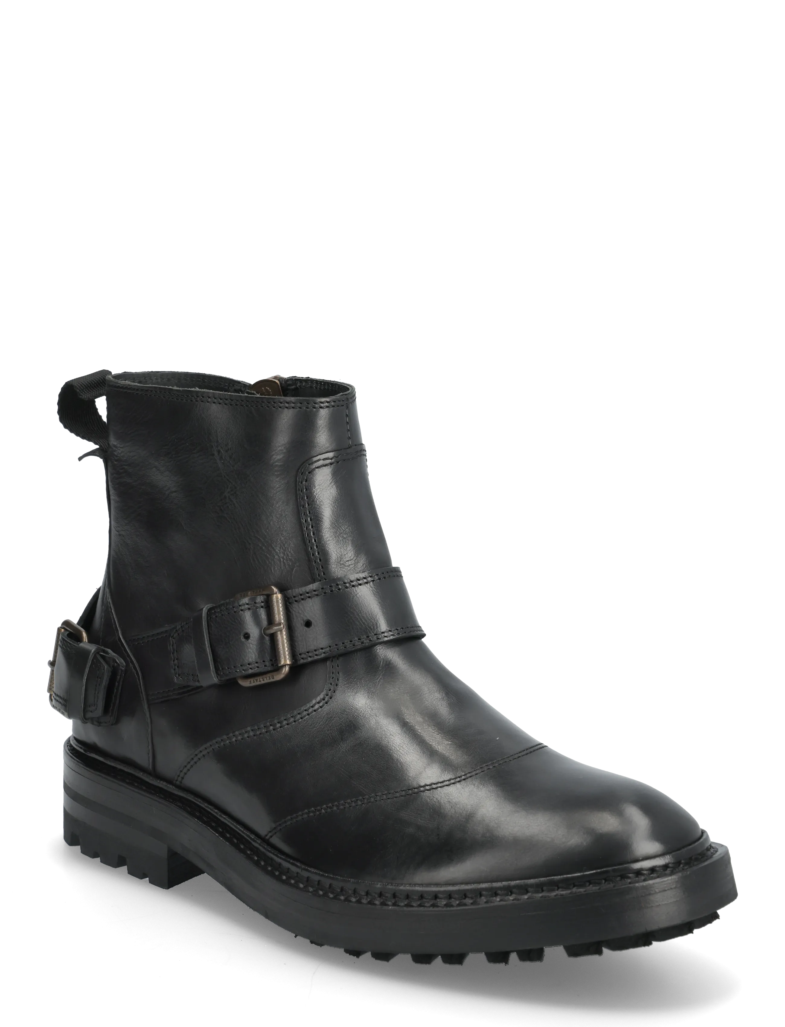 Belstaff Trialmaster Boot Black, 45, Boots, Schwarz - Chelsea Männerswear
