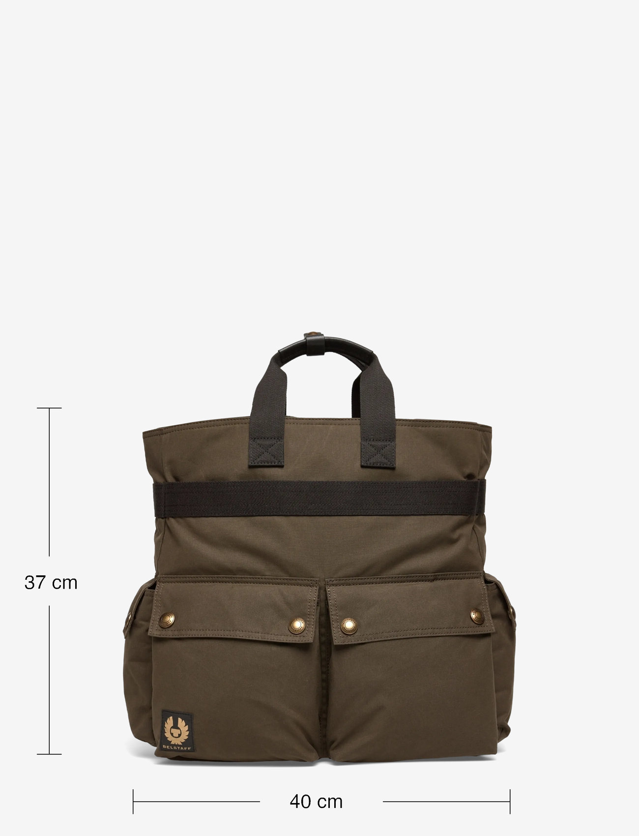 Belstaff - TRIALMASTER 2-WAY TOTE - shop by occasion - faded olive - 3