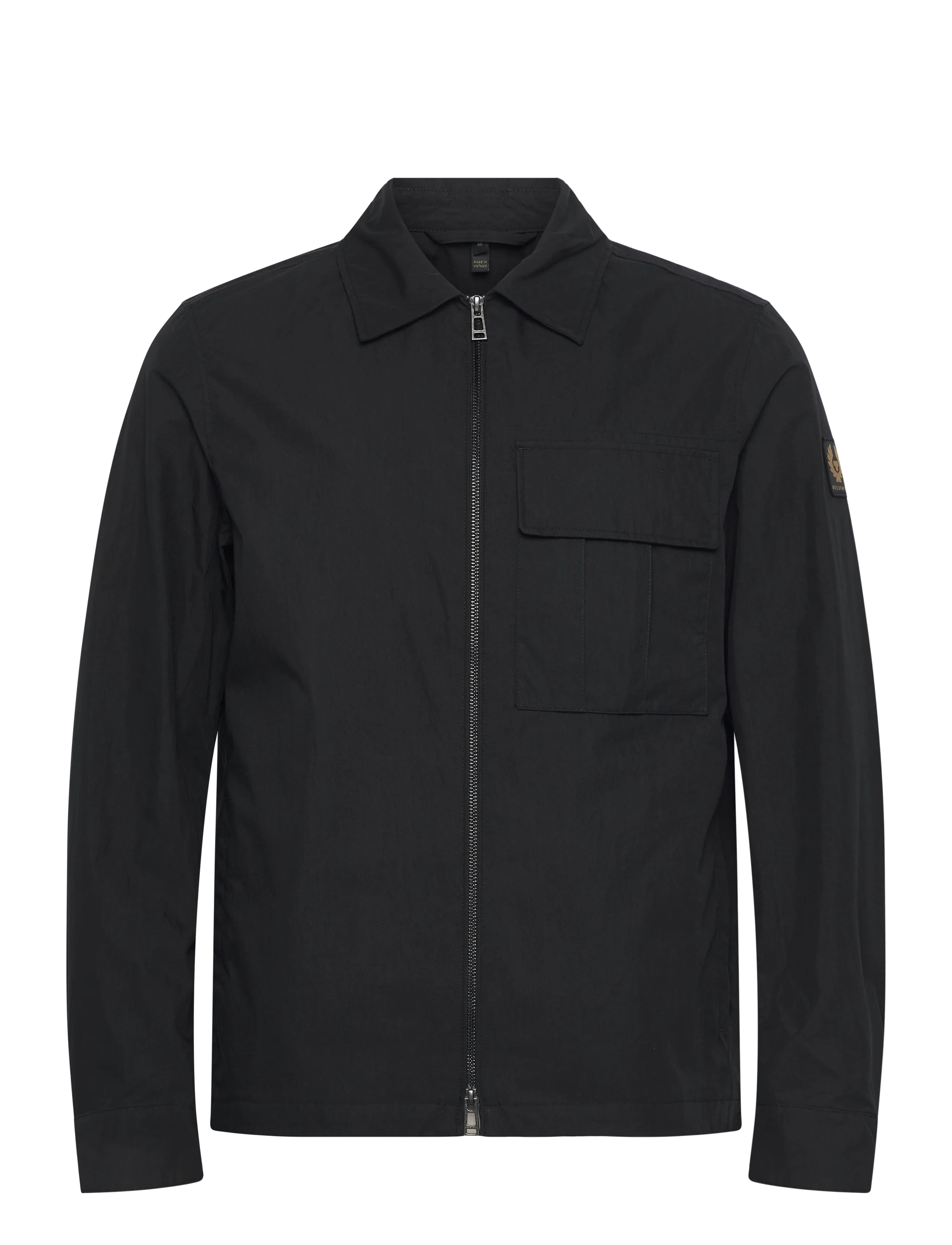 Belstaff CARGO OVERSHIRT Black - Overshirts - BLACK / black