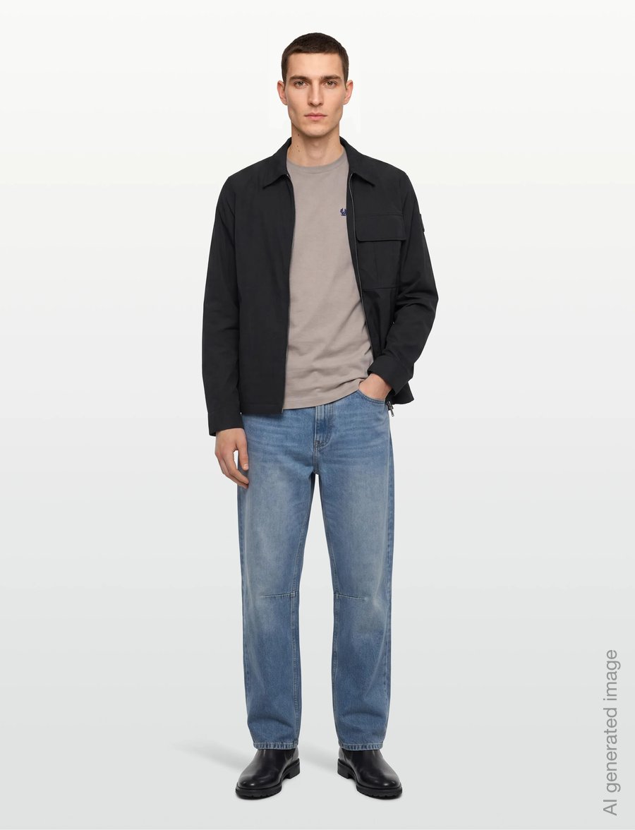 Belstaff - CARGO OVERSHIRT Black - overshirts - black - 0
