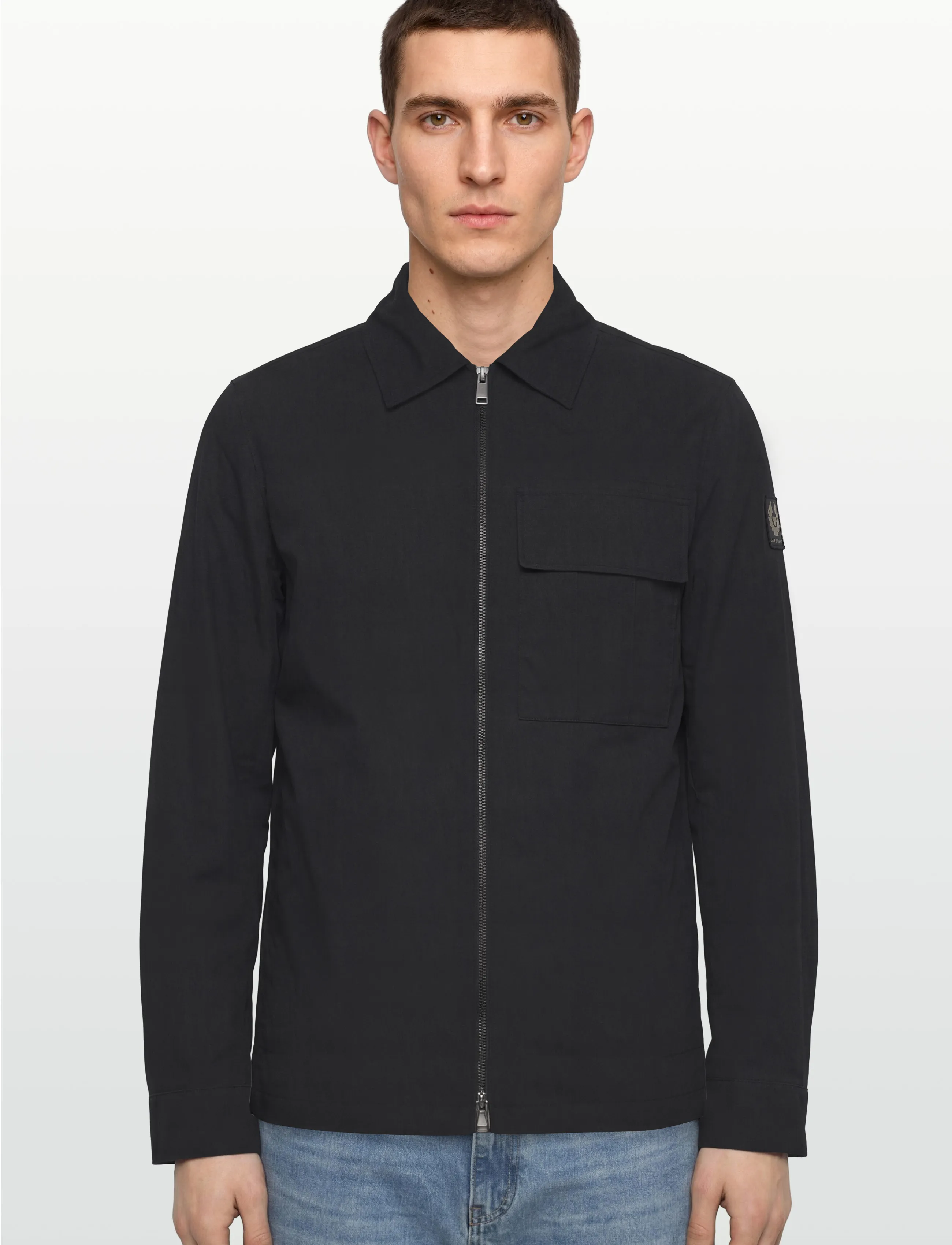 Belstaff - CARGO OVERSHIRT Black - herren - black - 3