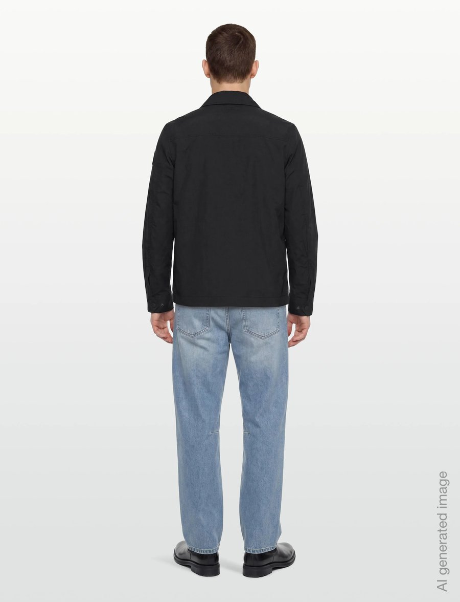 Belstaff - CARGO OVERSHIRT Black - overshirts - black - 4