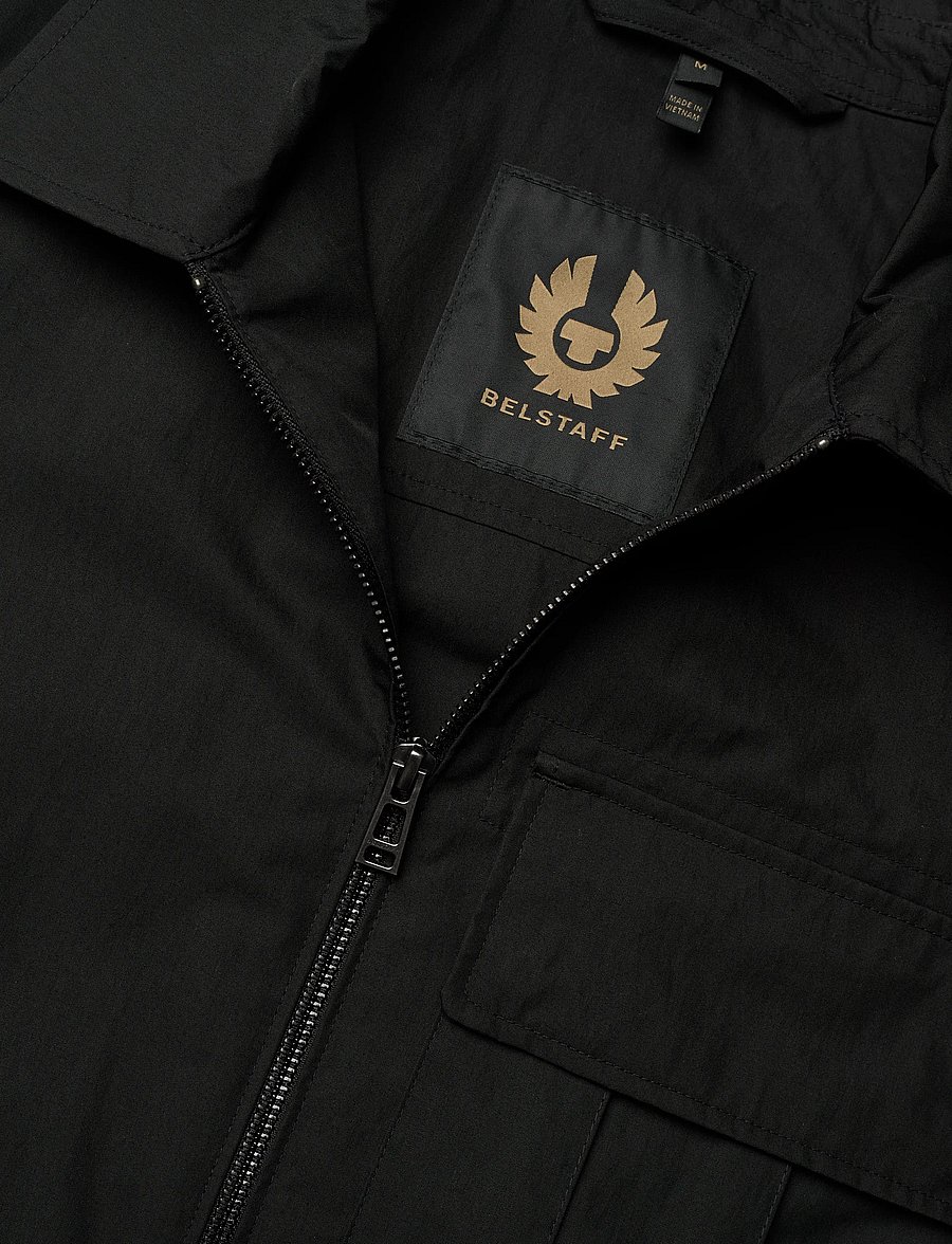 Belstaff - CARGO OVERSHIRT Black - overshirts - black - 5