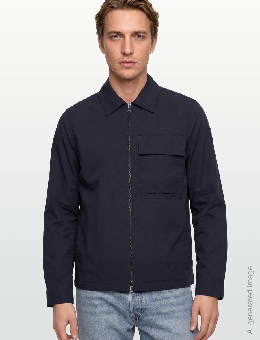 Belstaff - CARGO OVERSHIRT Black - pealissärgid - dark ink - 4