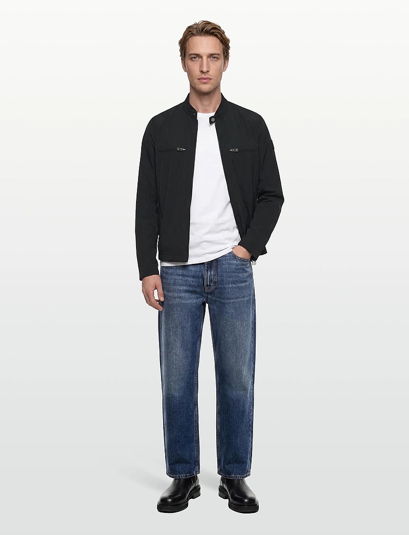 Belstaff - GRID JACKET Black - vindjakker - black - 0
