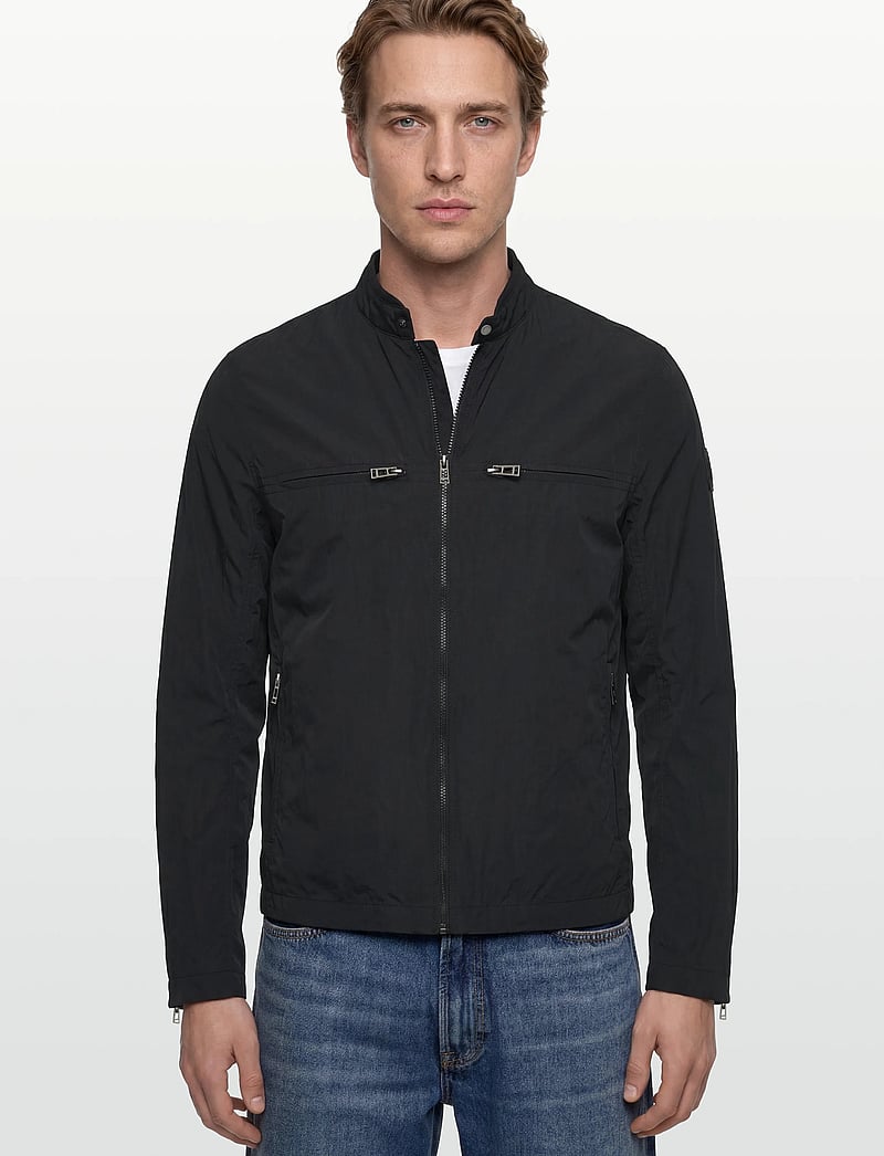 Belstaff - GRID JACKET Black - vindjakker - black - 3