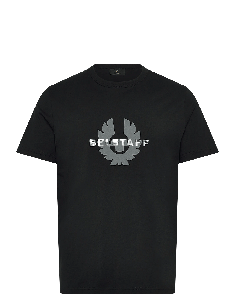 Belstaff - Surface T-Shirt Black - lühikeste varrukatega t-särgid - black - 1