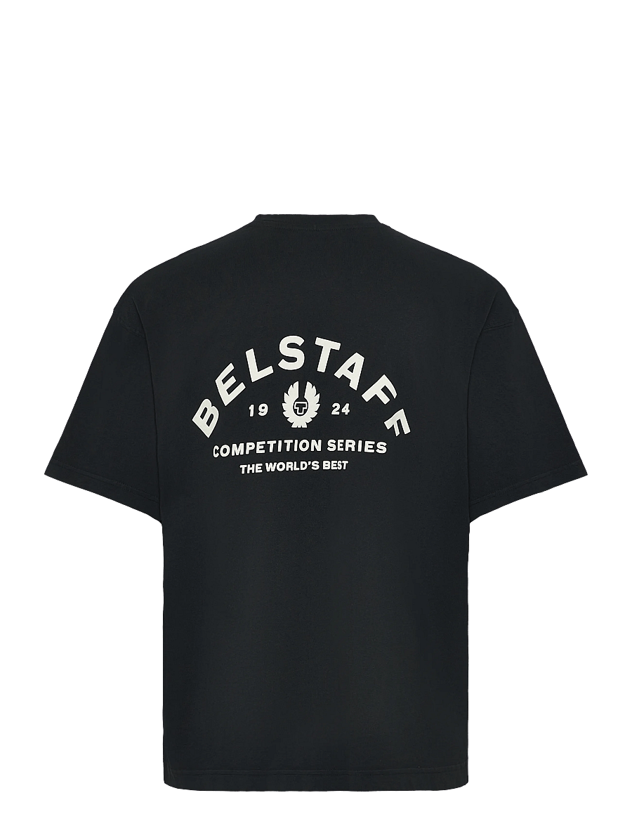Belstaff - COMPETITION T-SHIRT Black - lühikeste varrukatega t-särgid - black - 2