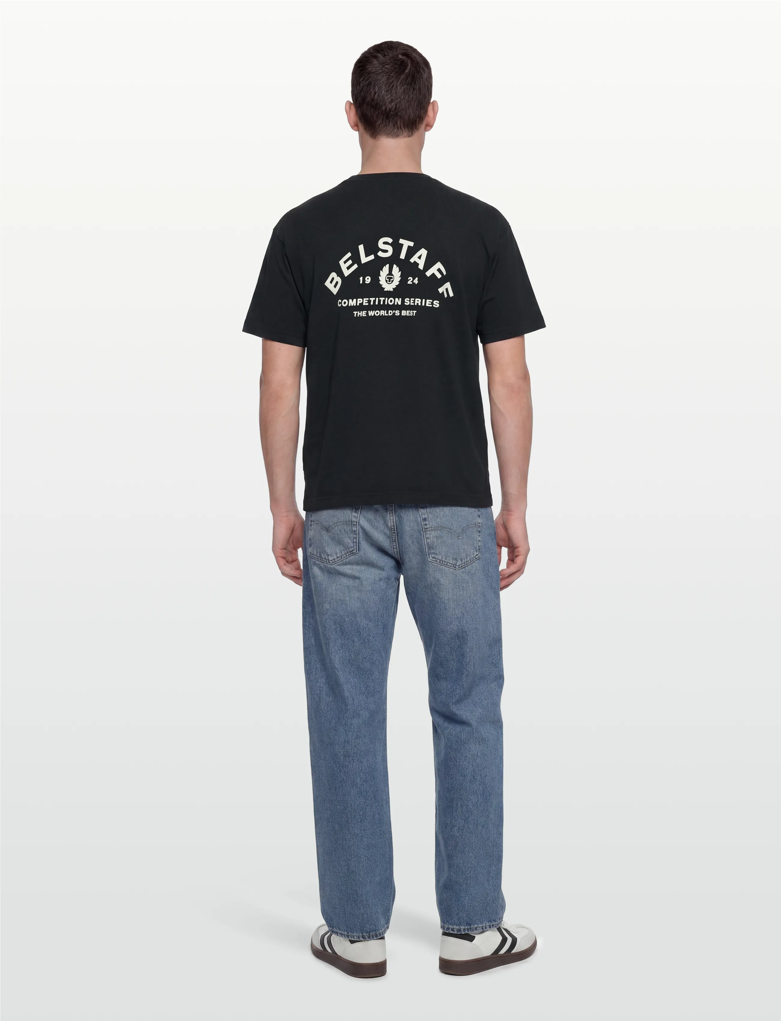 Belstaff - COMPETITION T-SHIRT Black - kortärmade t-shirts - black - 4