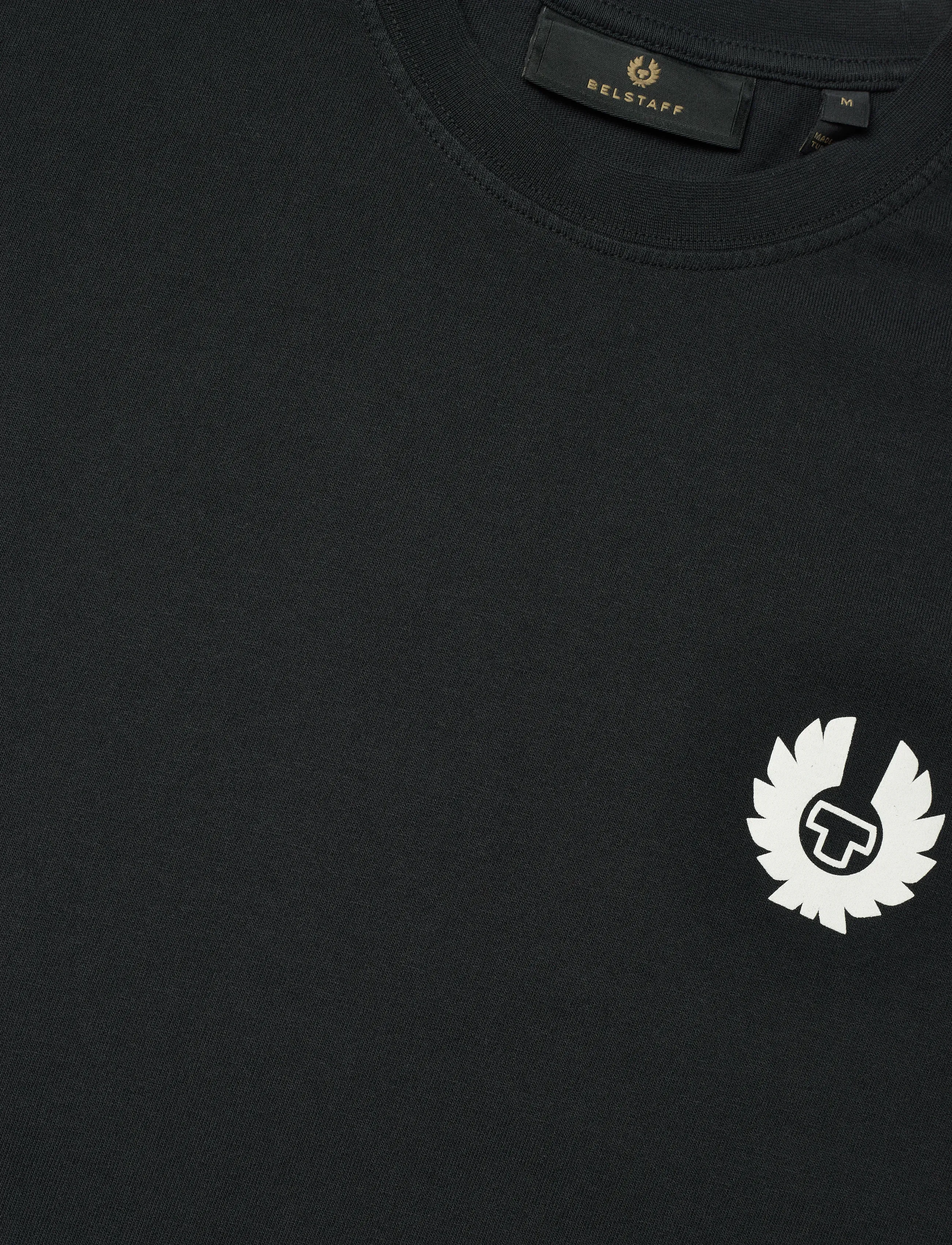 Belstaff - COMPETITION T-SHIRT Black - kortärmade t-shirts - black - 5