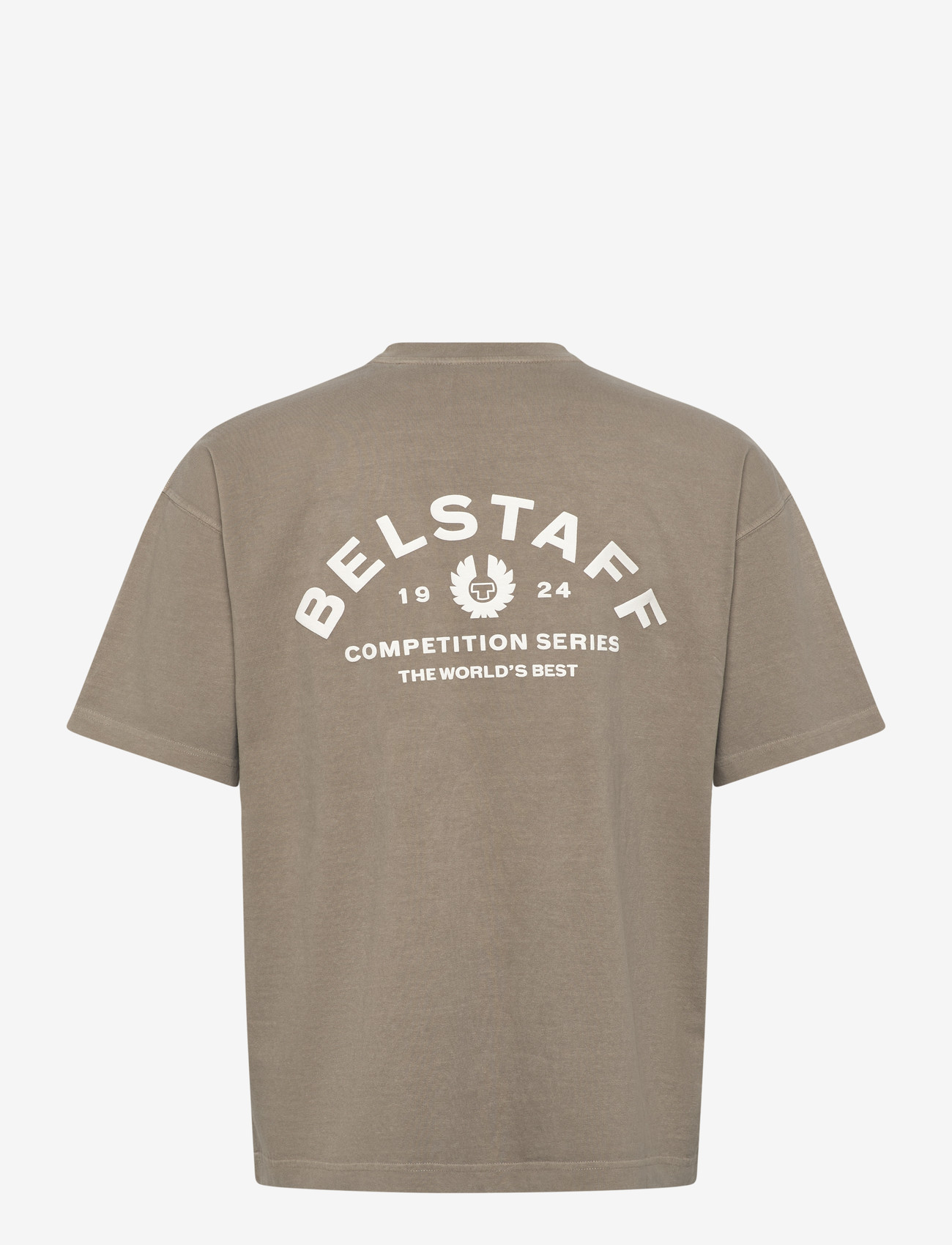 Belstaff - COMPETITION T-SHIRT Black - kortærmede t-shirts - dark sand - 1