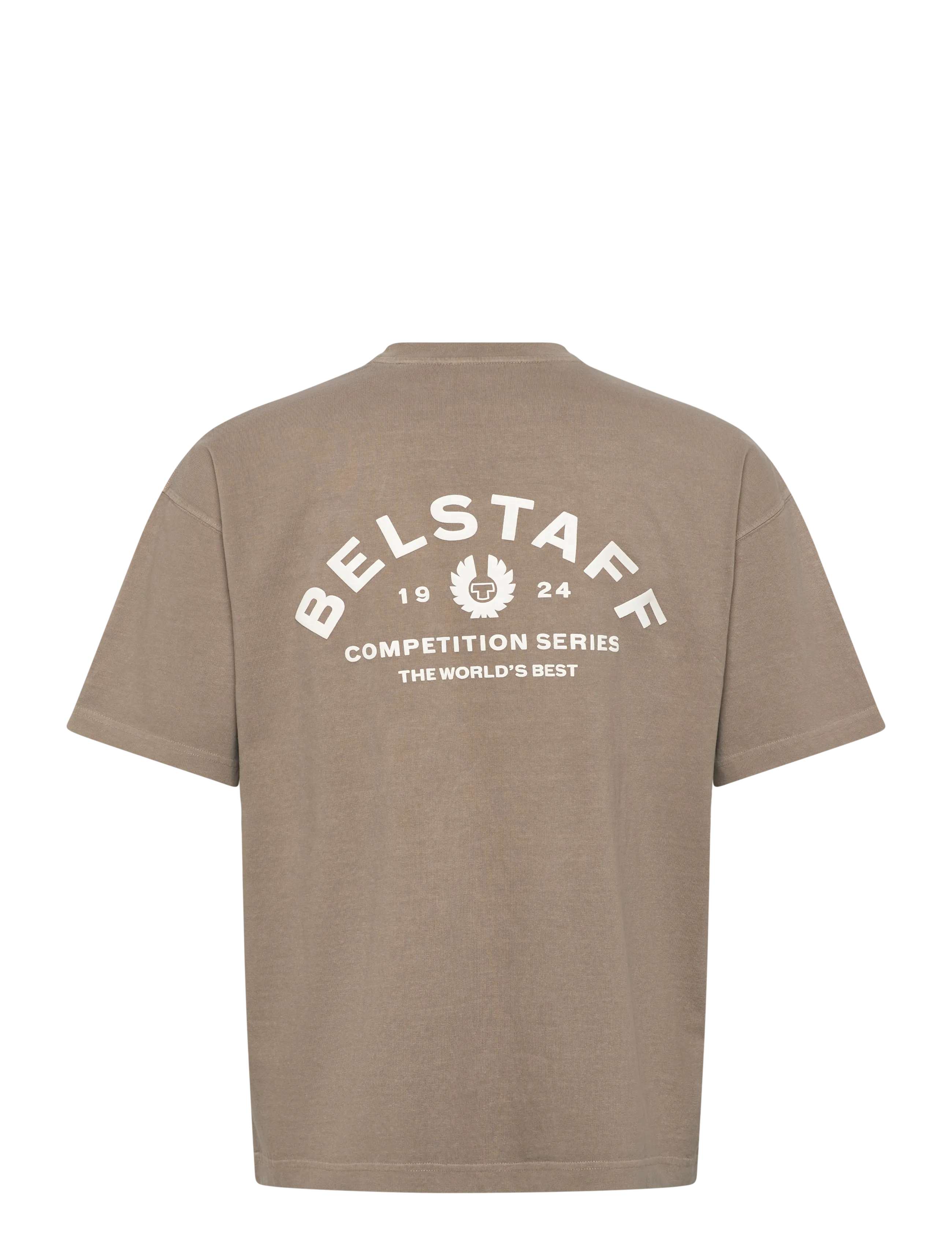 Belstaff - COMPETITION T-SHIRT Black - kurzärmelig - dark sand - 1