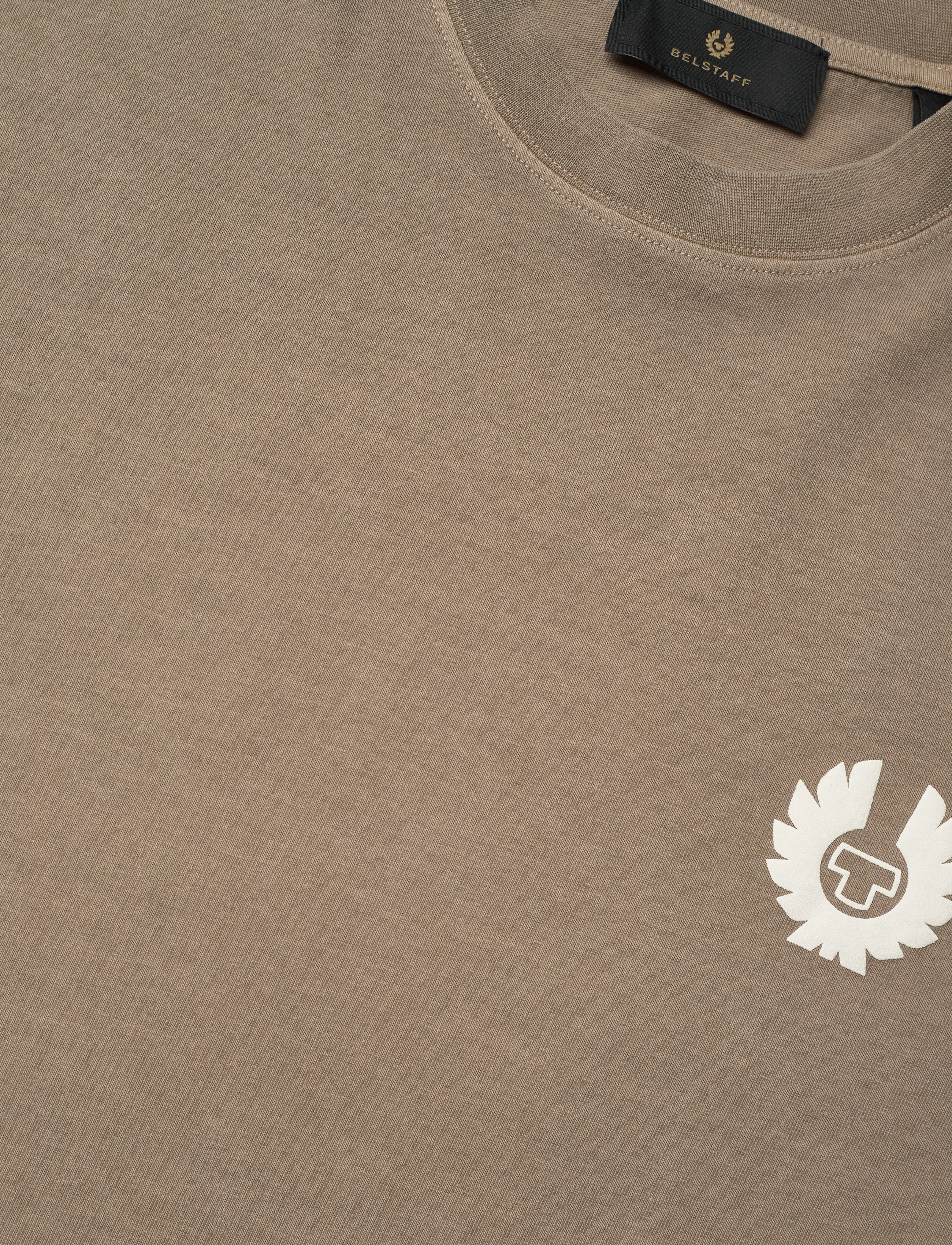 Belstaff - COMPETITION T-SHIRT Black - kurzärmelig - dark sand - 2