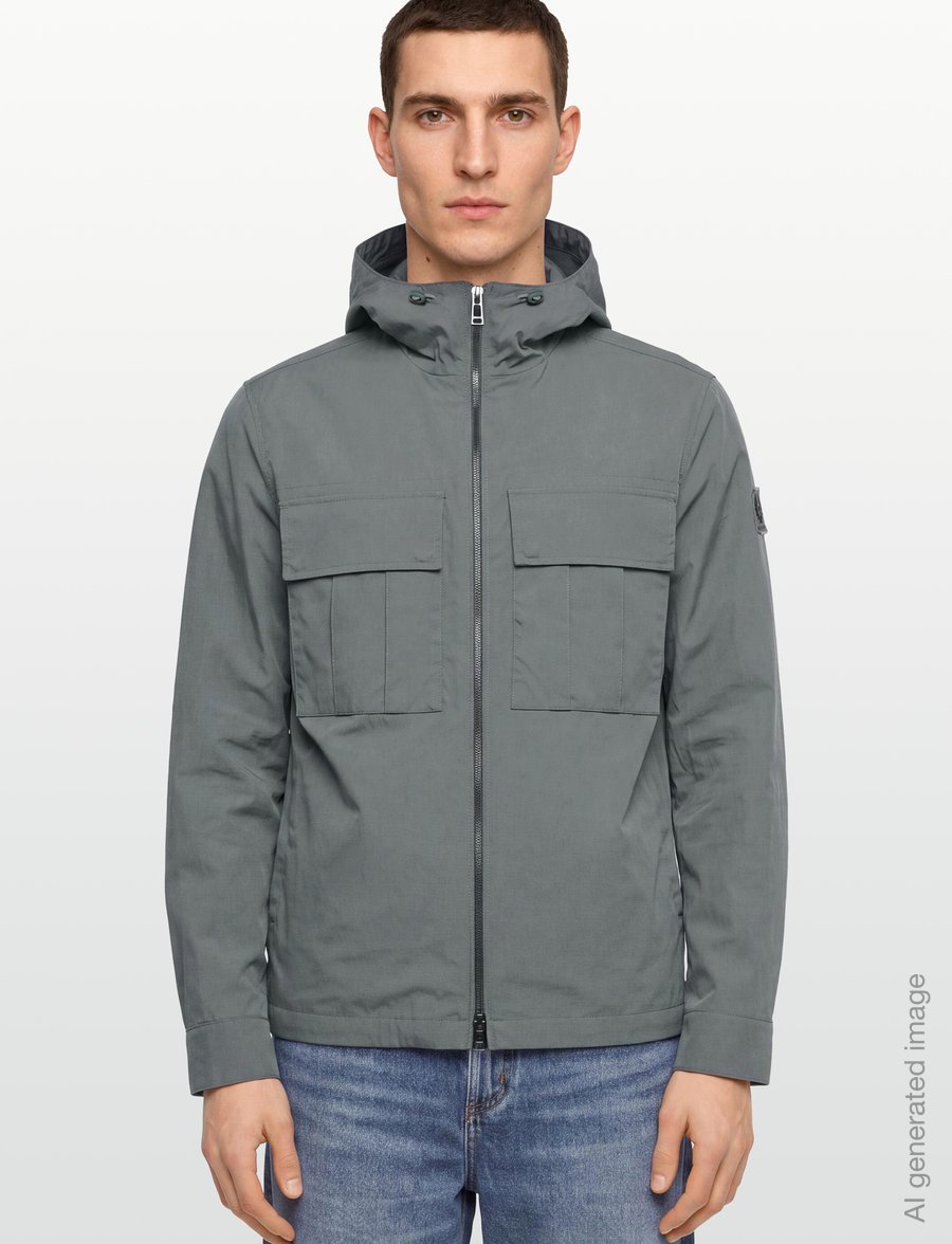 Belstaff - CONTAINER OVERSHIRT Fatigue Green - höstjackor - atlantic grey - 3