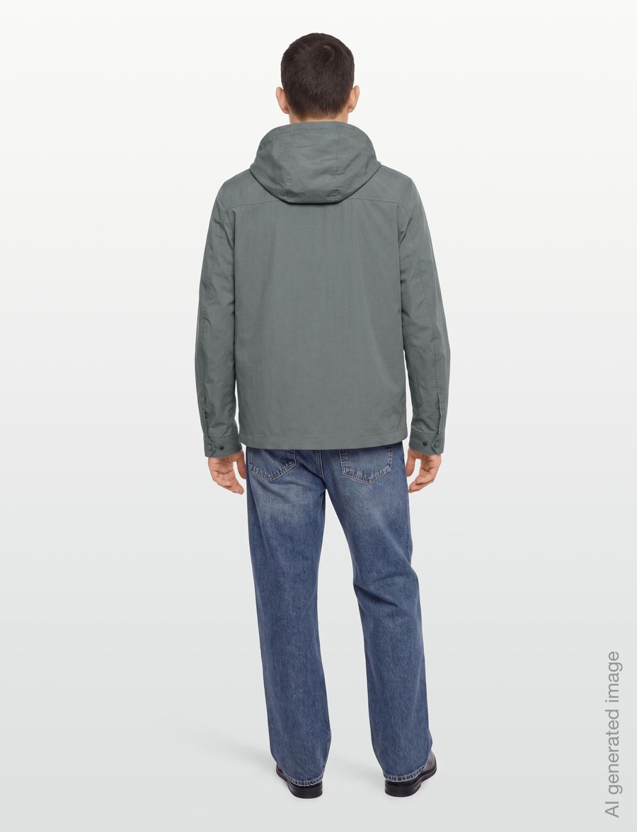Belstaff - CONTAINER OVERSHIRT Fatigue Green - höstjackor - atlantic grey - 4