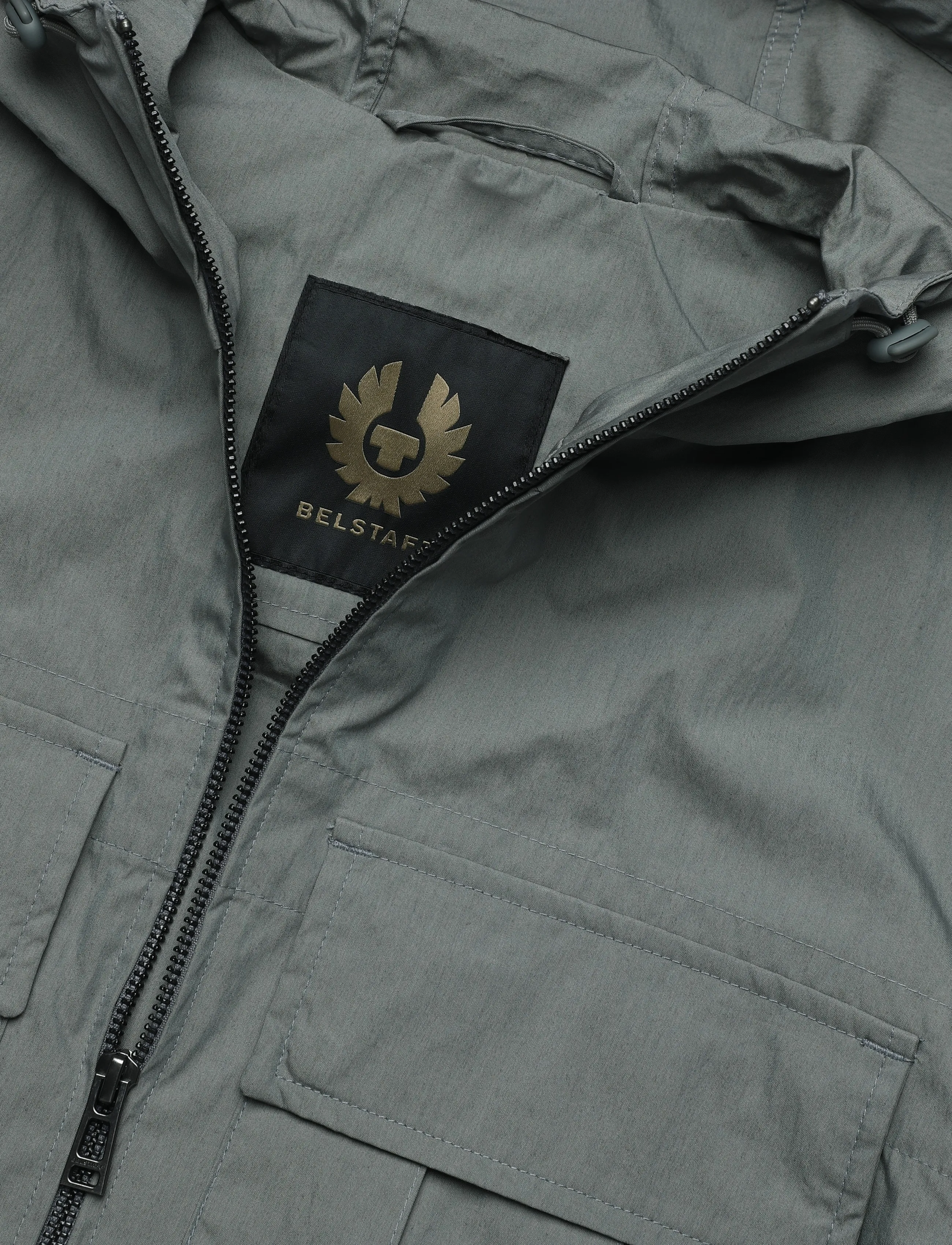 Belstaff - CONTAINER OVERSHIRT Fatigue Green - höstjackor - atlantic grey - 5
