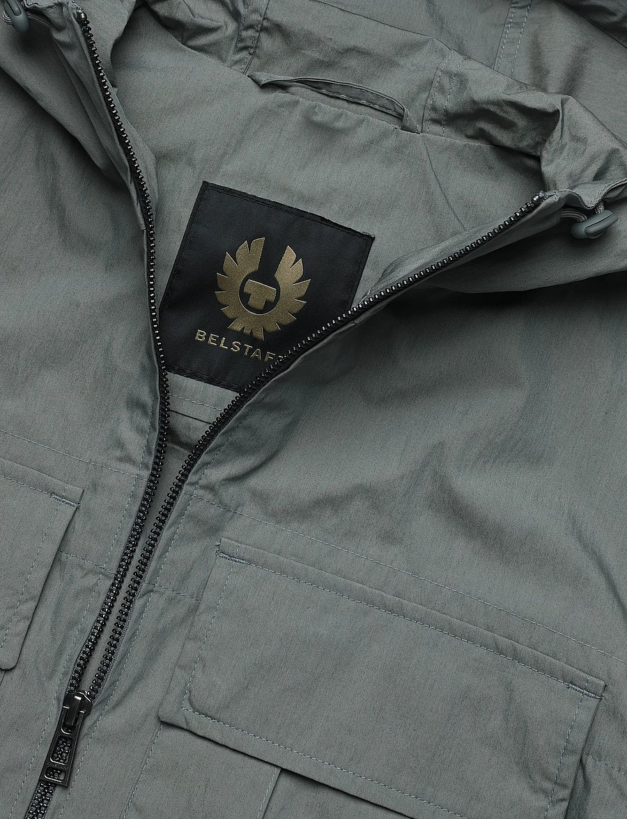 Belstaff - CONTAINER OVERSHIRT Fatigue Green - höstjackor - atlantic grey - 5