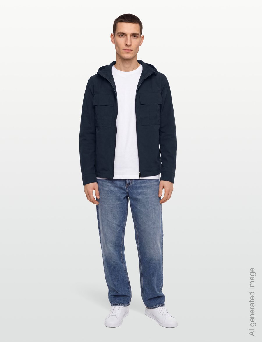 Belstaff - CONTAINER OVERSHIRT Dark Ink - leichte jacken - dark ink - 0