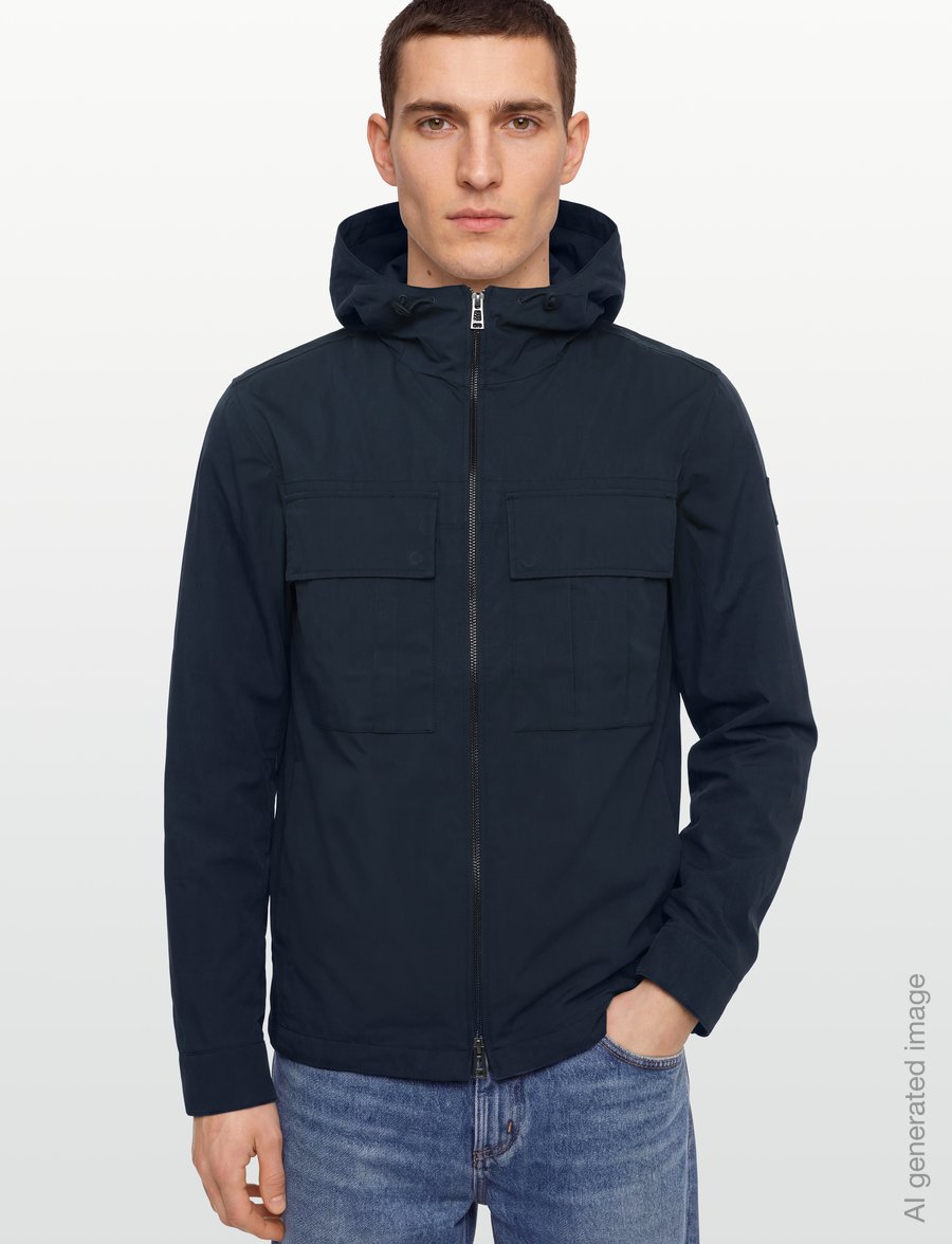 Belstaff - CONTAINER OVERSHIRT Dark Ink - leichte jacken - dark ink - 3