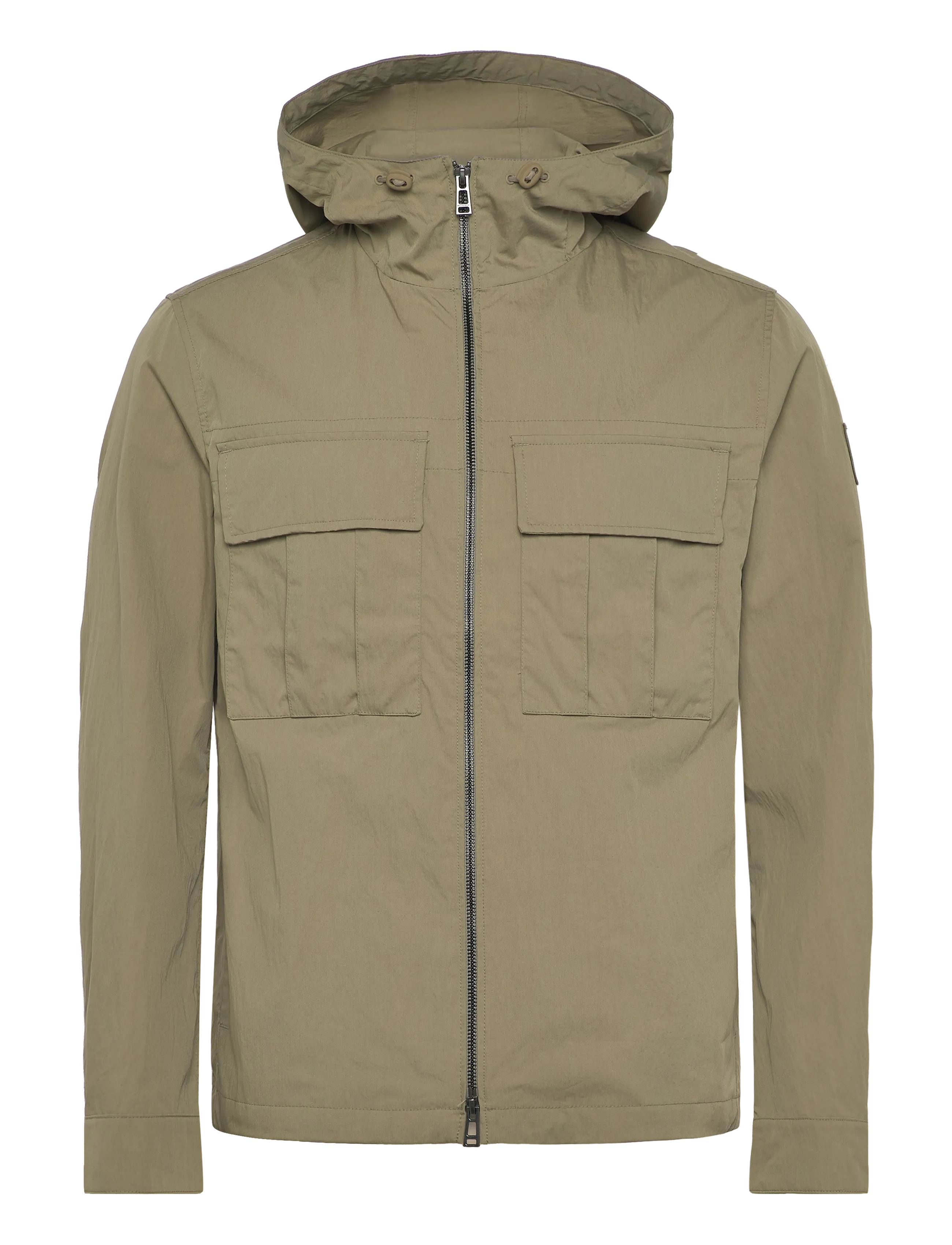 BELSTAFF Container Overshirt Atlantic Grau Khaki - L - Herren